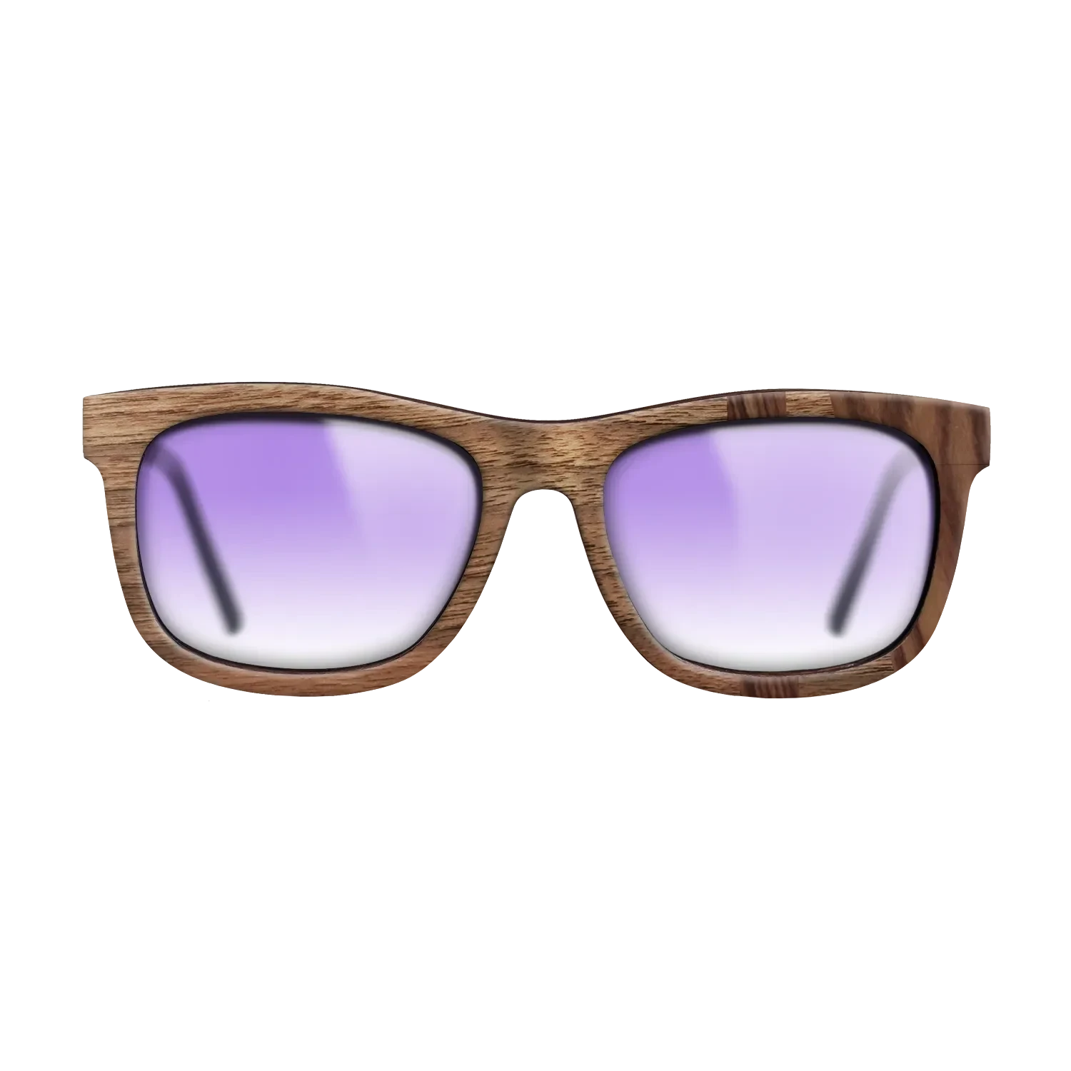Walnut Claro Dark,Kingwood: Bauhaus - The Hero - Square - SIRIS wood optic