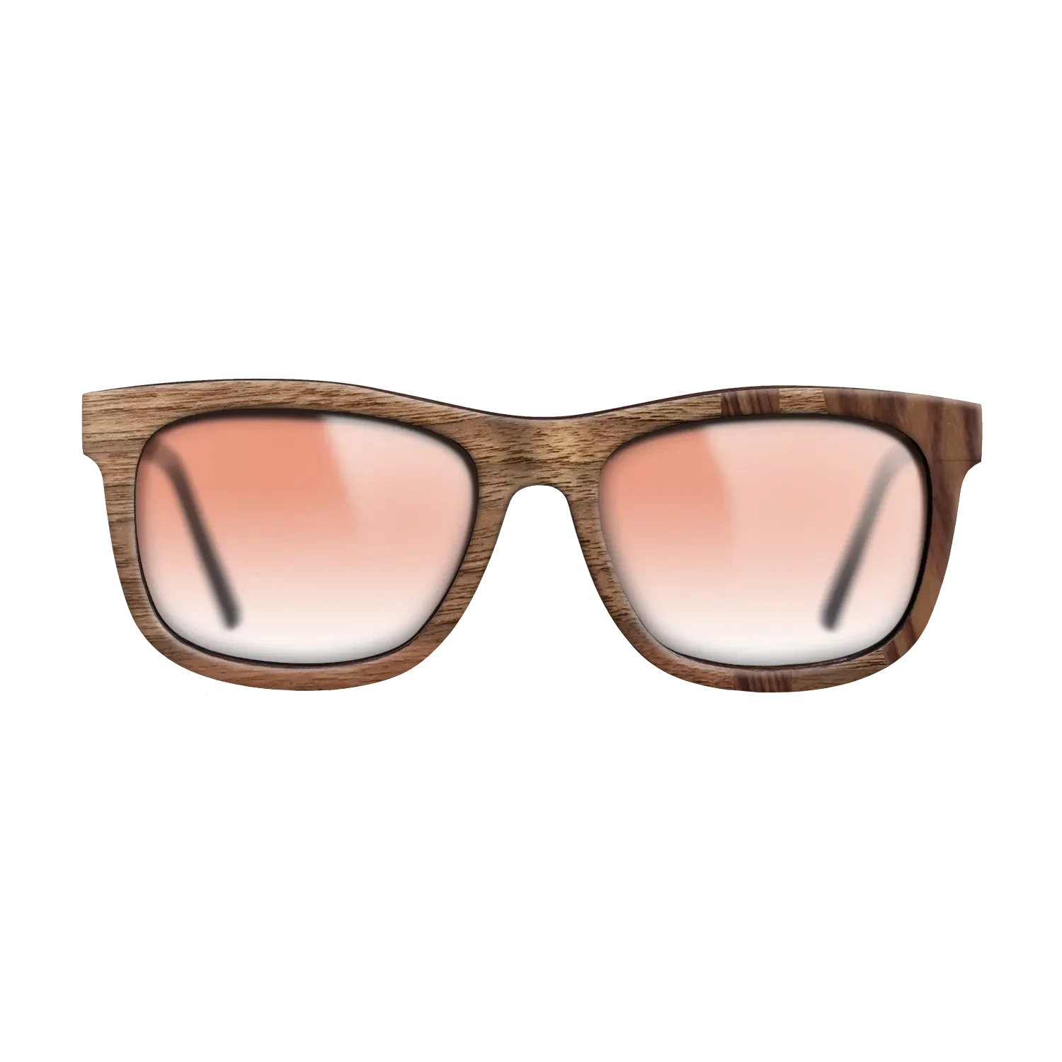 Walnut Claro Dark,Kingwood: Bauhaus - The Hero - Square - SIRIS wood optic