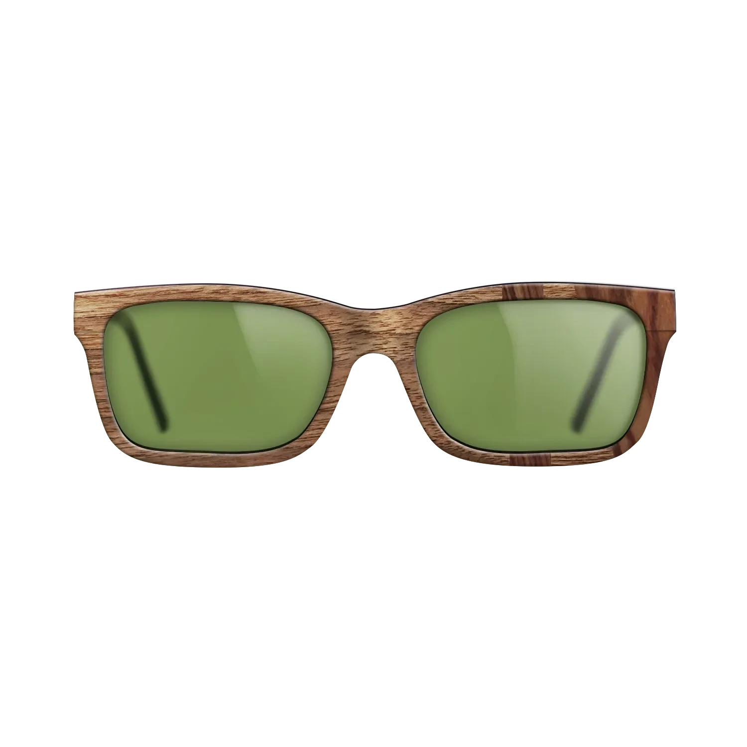 Walnut Claro Dark,Kingwood: Bauhaus - The Sage - Rectangle - SIRIS wood optic