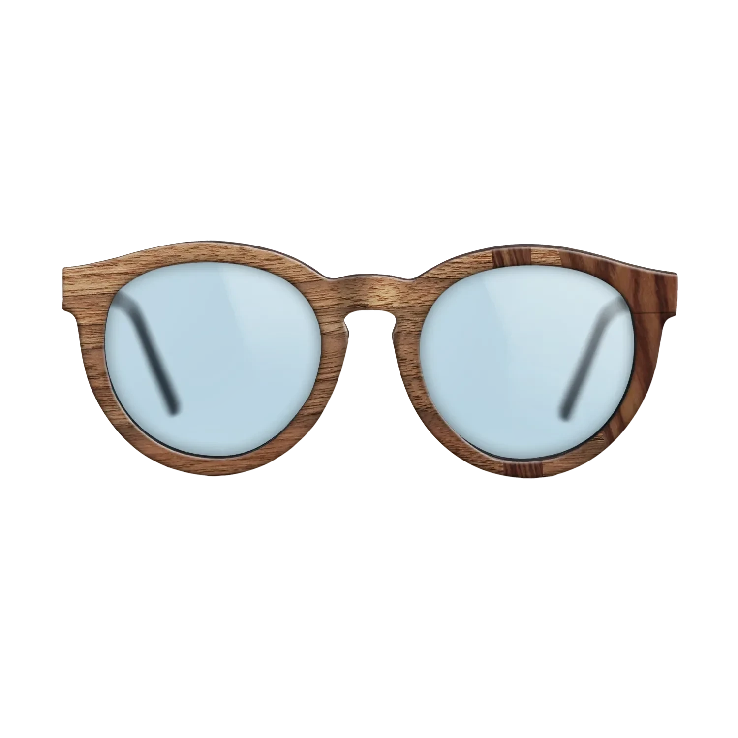 Walnut Claro Dark,Kingwood: Bauhaus - The Rebel - Round - SIRIS wood optic