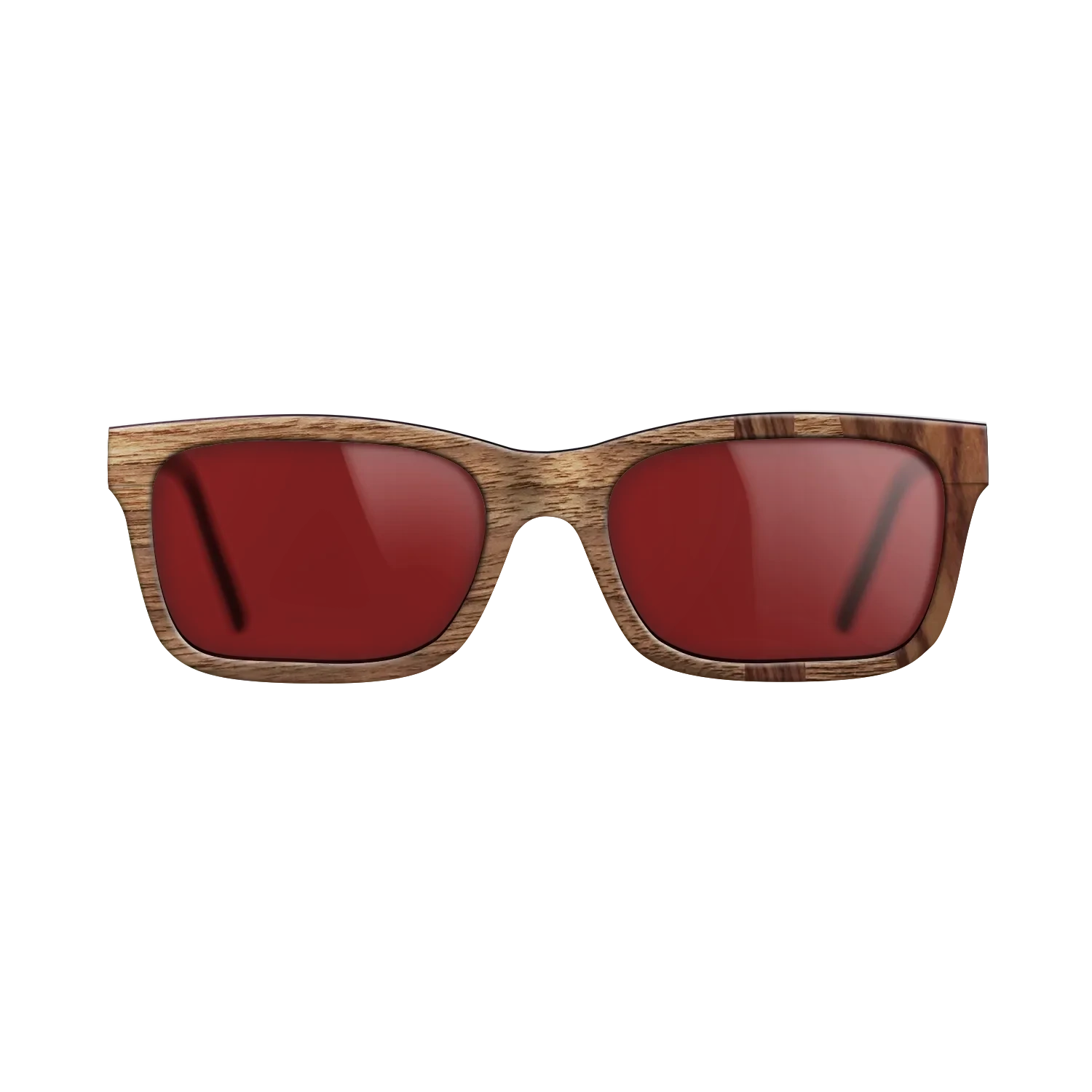 Walnut Claro Dark,Kingwood: Bauhaus - The Sage - Rectangle - SIRIS wood optic