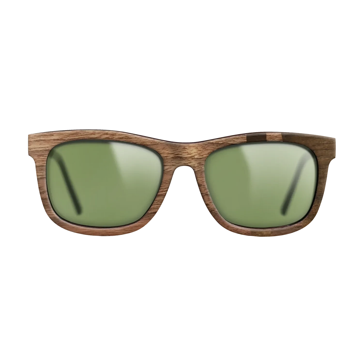 Walnut Claro Light,Ziricote Dark Quartered: Bauhaus - The Hero - Square - SIRIS wood optic