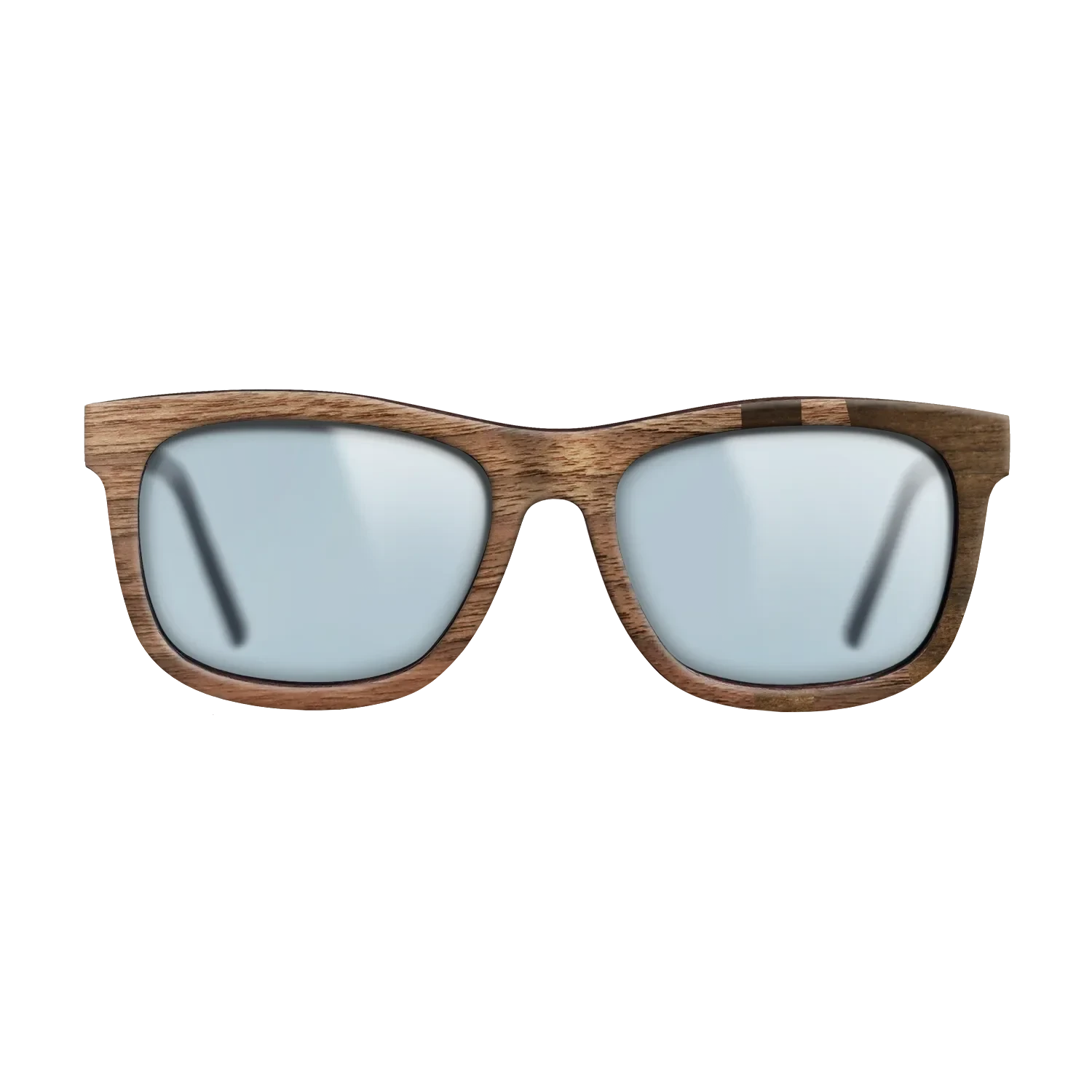 Walnut Claro Light,Ziricote Dark Quartered: Bauhaus - The Hero - Square - SIRIS wood optic