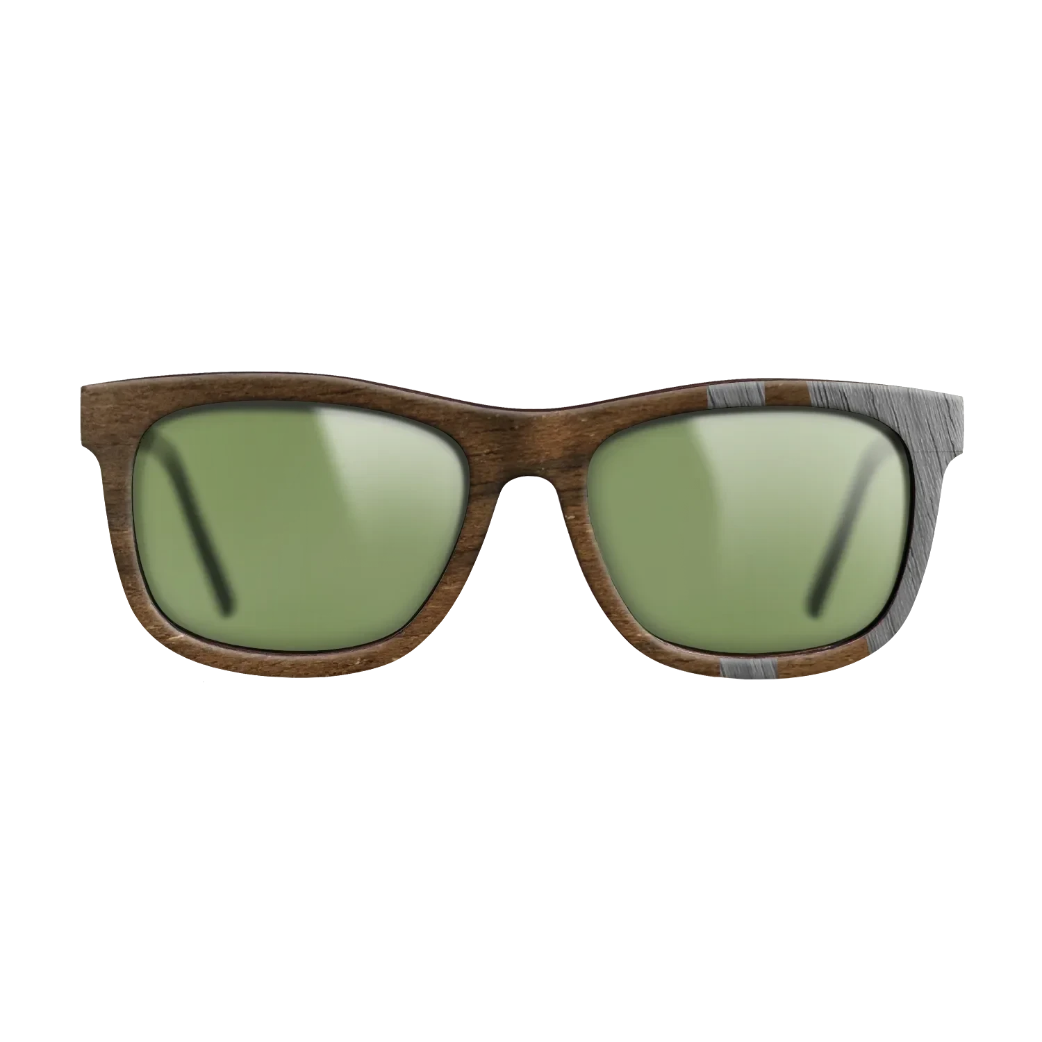 Ziricote Dark Quartered,Poplar Dyed: Grey: Bauhaus - The Hero - Square - SIRIS wood optic