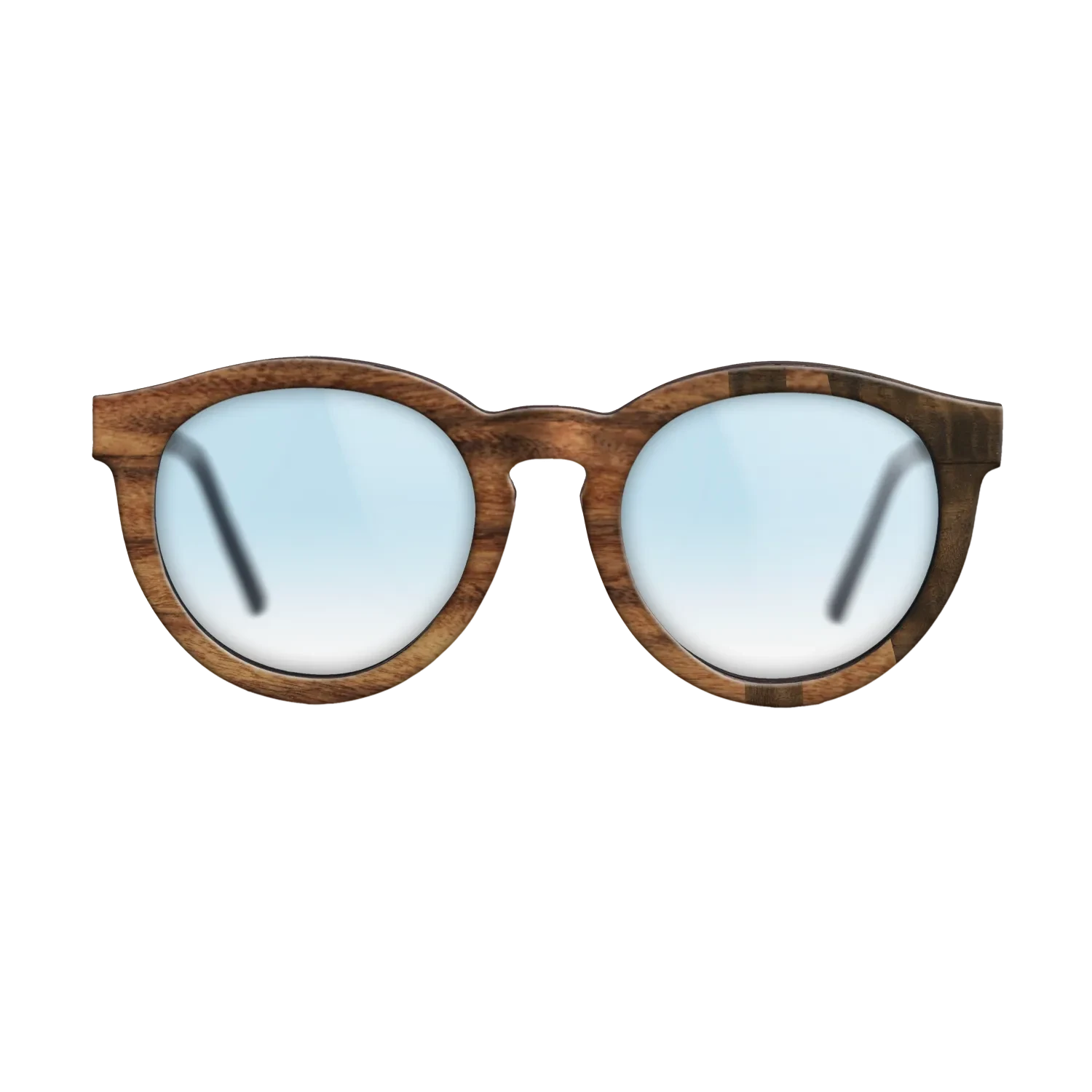 Santos Rosewood Dark,Fumed Eucalyptus: Bauhaus - The Rebel - Round - SIRIS wood optic