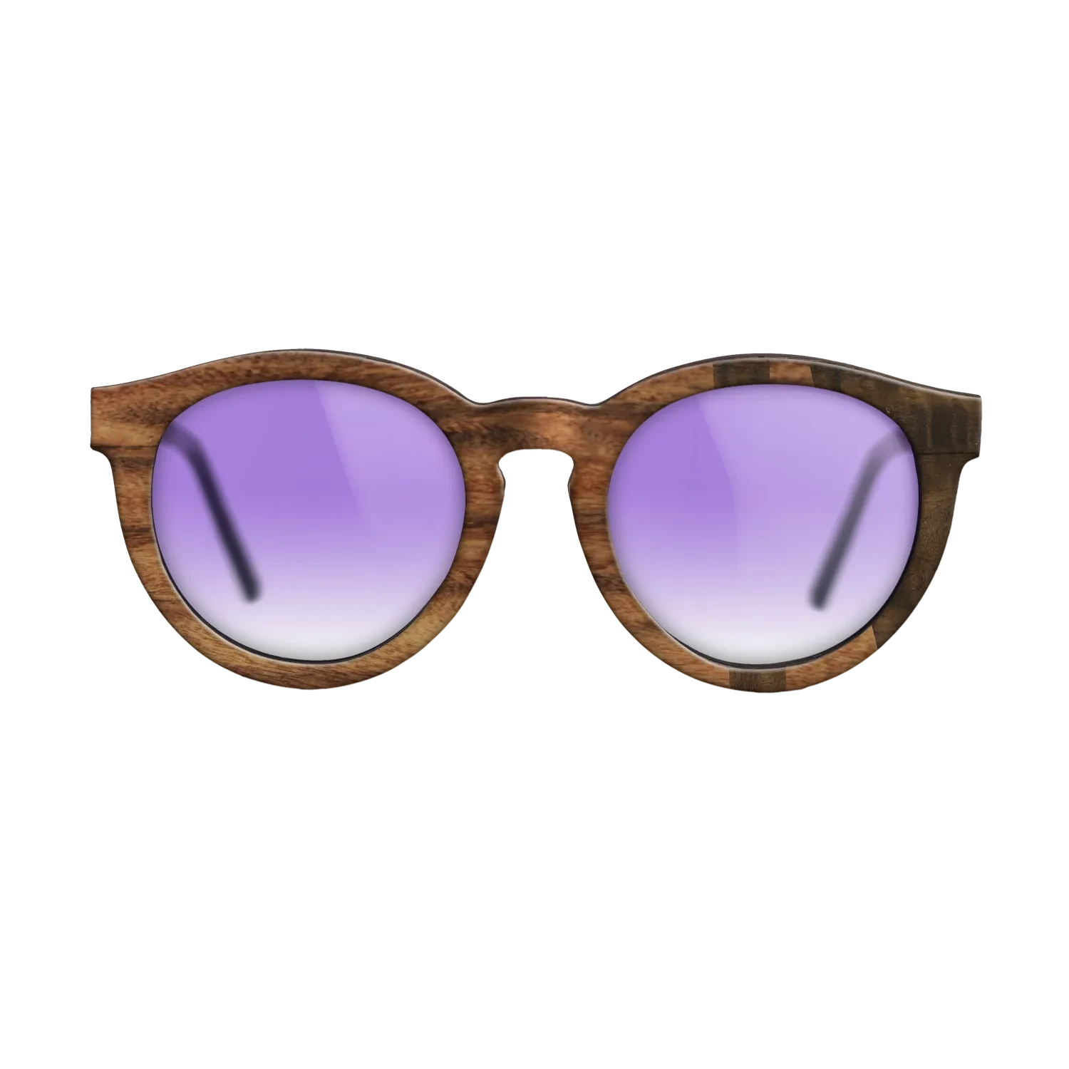 Santos Rosewood Dark,Fumed Eucalyptus: Bauhaus - The Rebel - Round - SIRIS wood optic