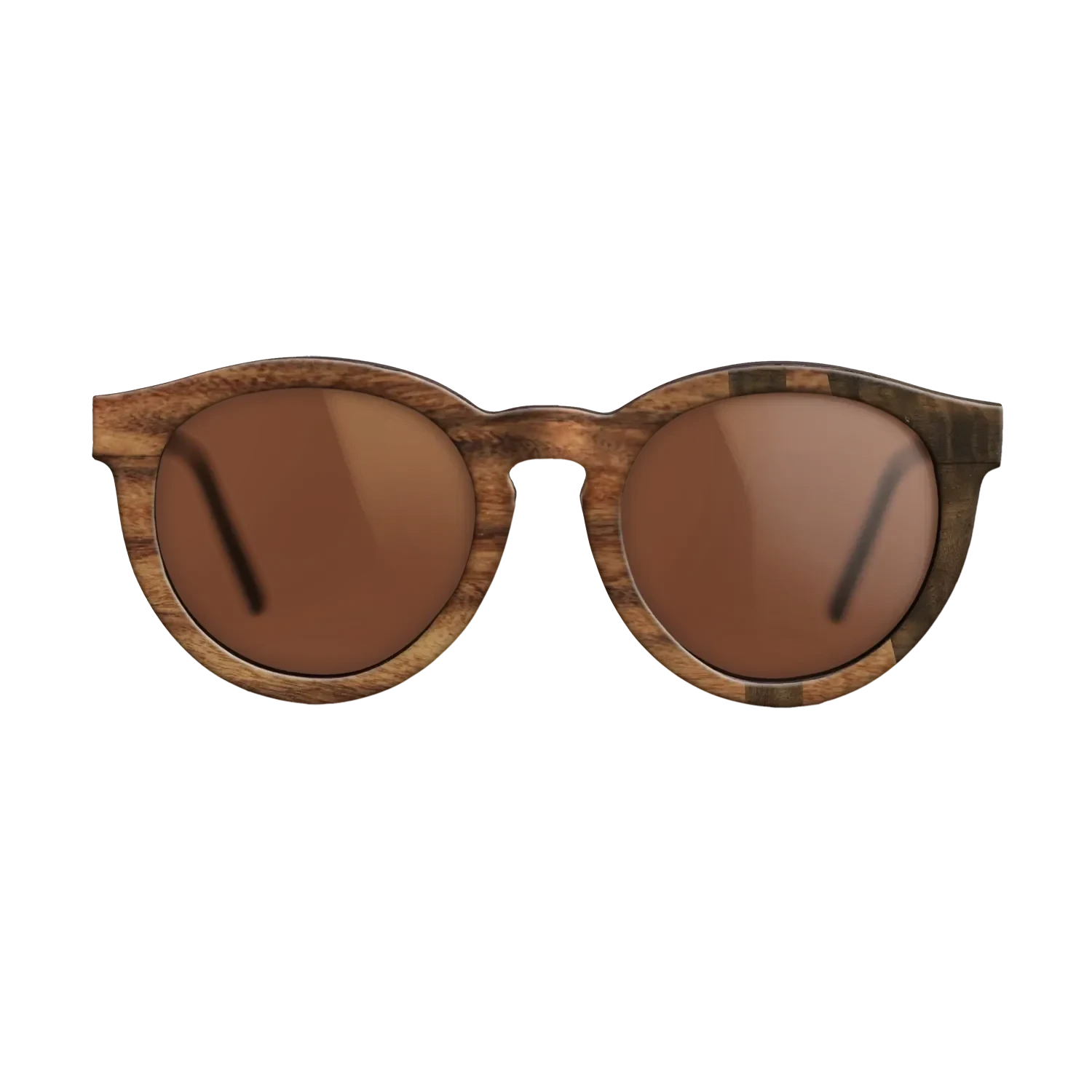 Santos Rosewood Dark,Fumed Eucalyptus: Bauhaus - The Rebel - Round - SIRIS wood optic