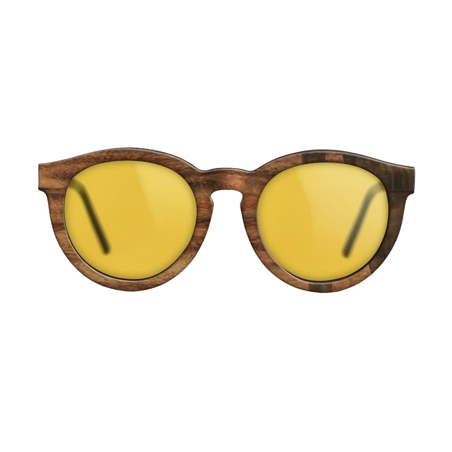 Santos Rosewood Dark,Fumed Eucalyptus: Bauhaus - The Rebel - Round - SIRIS wood optic