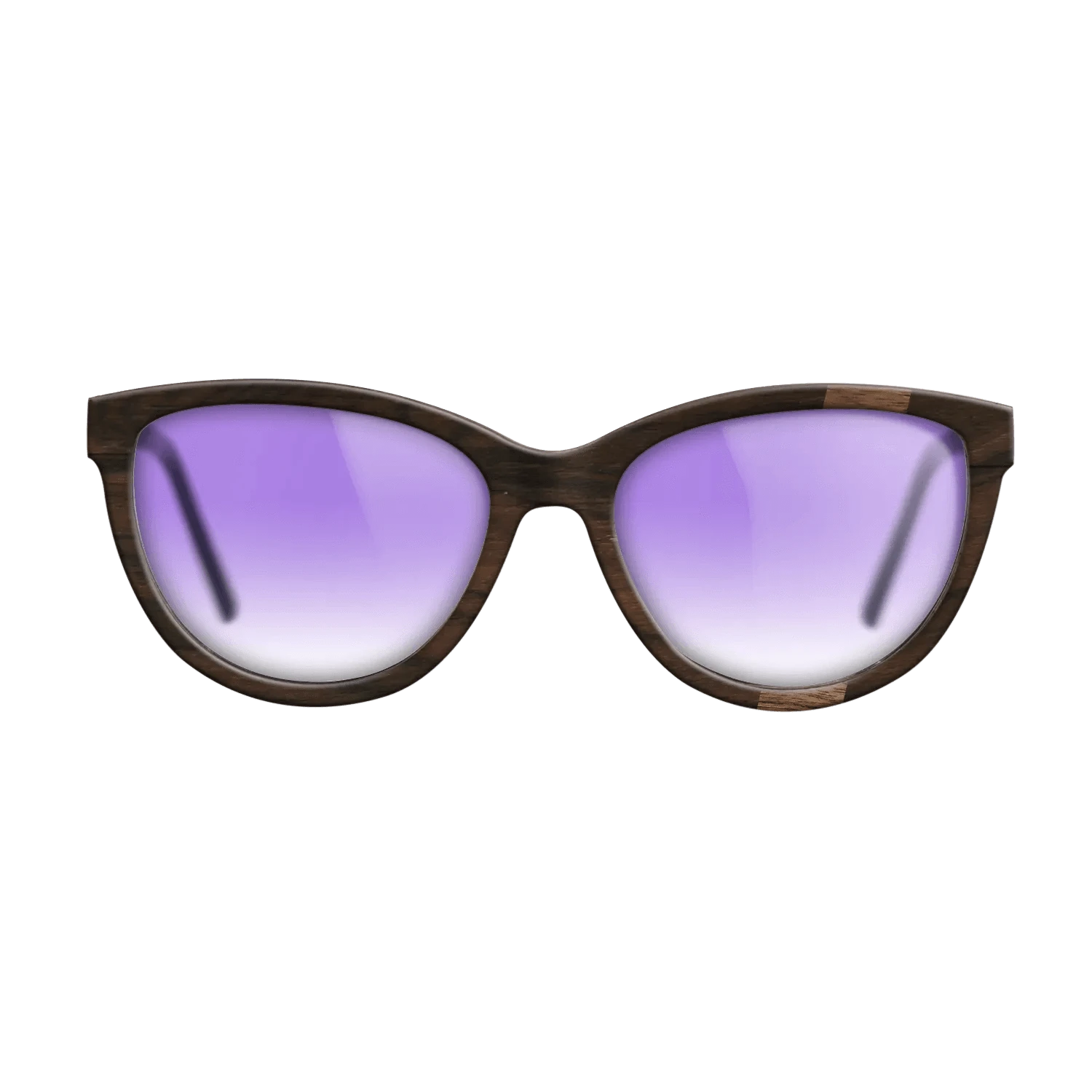 Walnut Claro Light,Ziricote Dark Quartered: Wedge - The Maiden - Cat - SIRIS wood optic