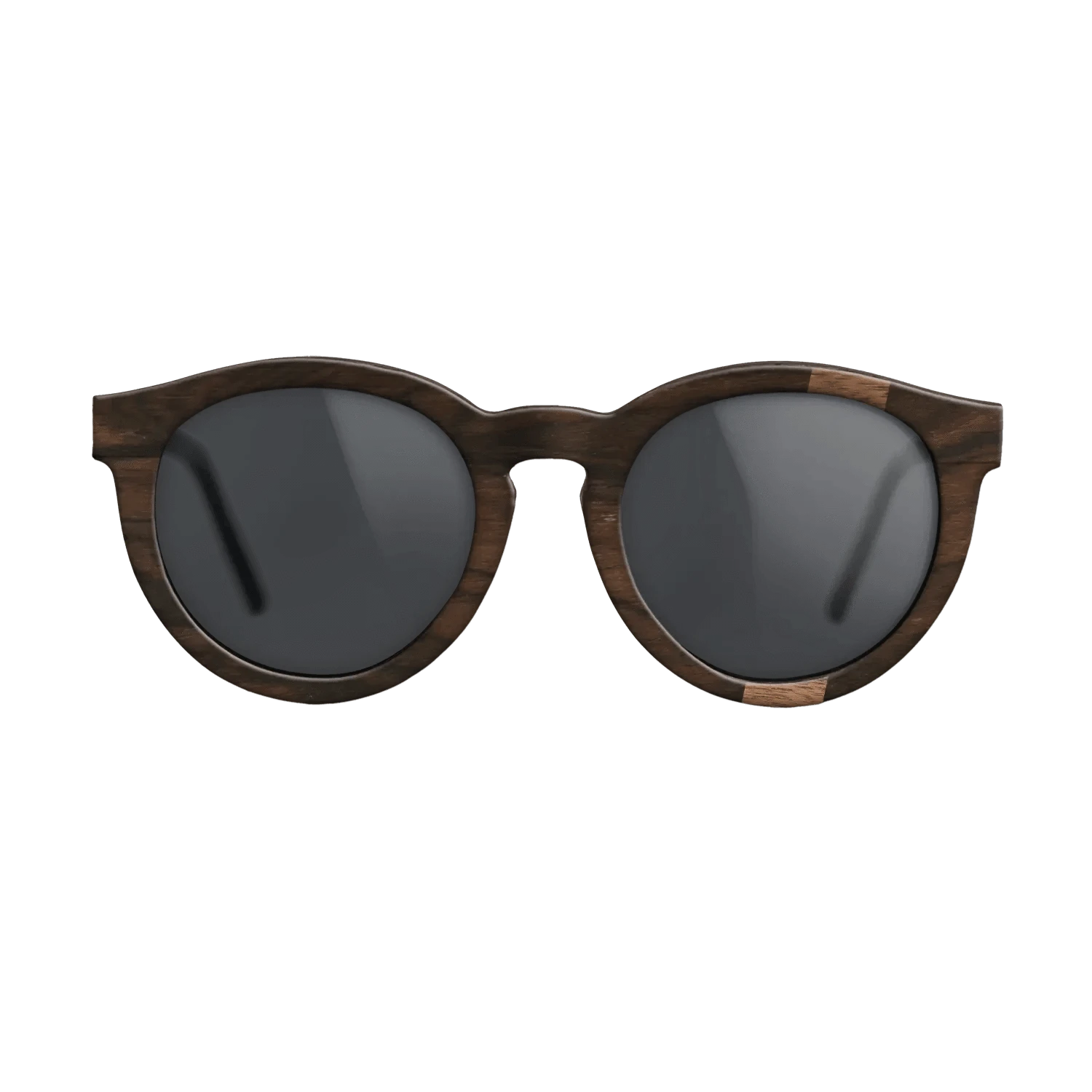 Walnut Claro Light,Ziricote Dark Quartered: Wedge - The Rebel - Round - SIRIS wood optic