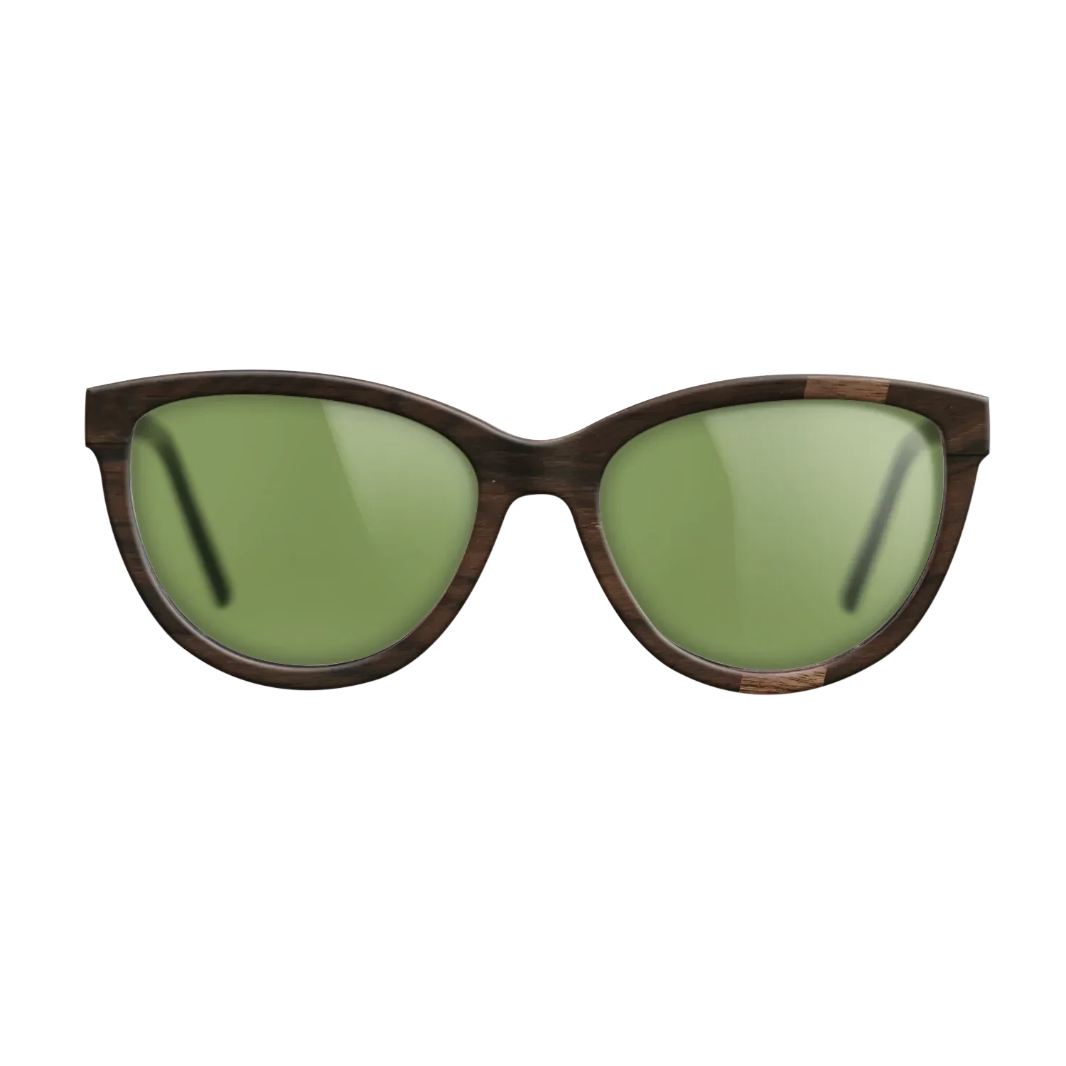 Walnut Claro Light,Ziricote Dark Quartered: Wedge - The Maiden - Cat - SIRIS wood optic