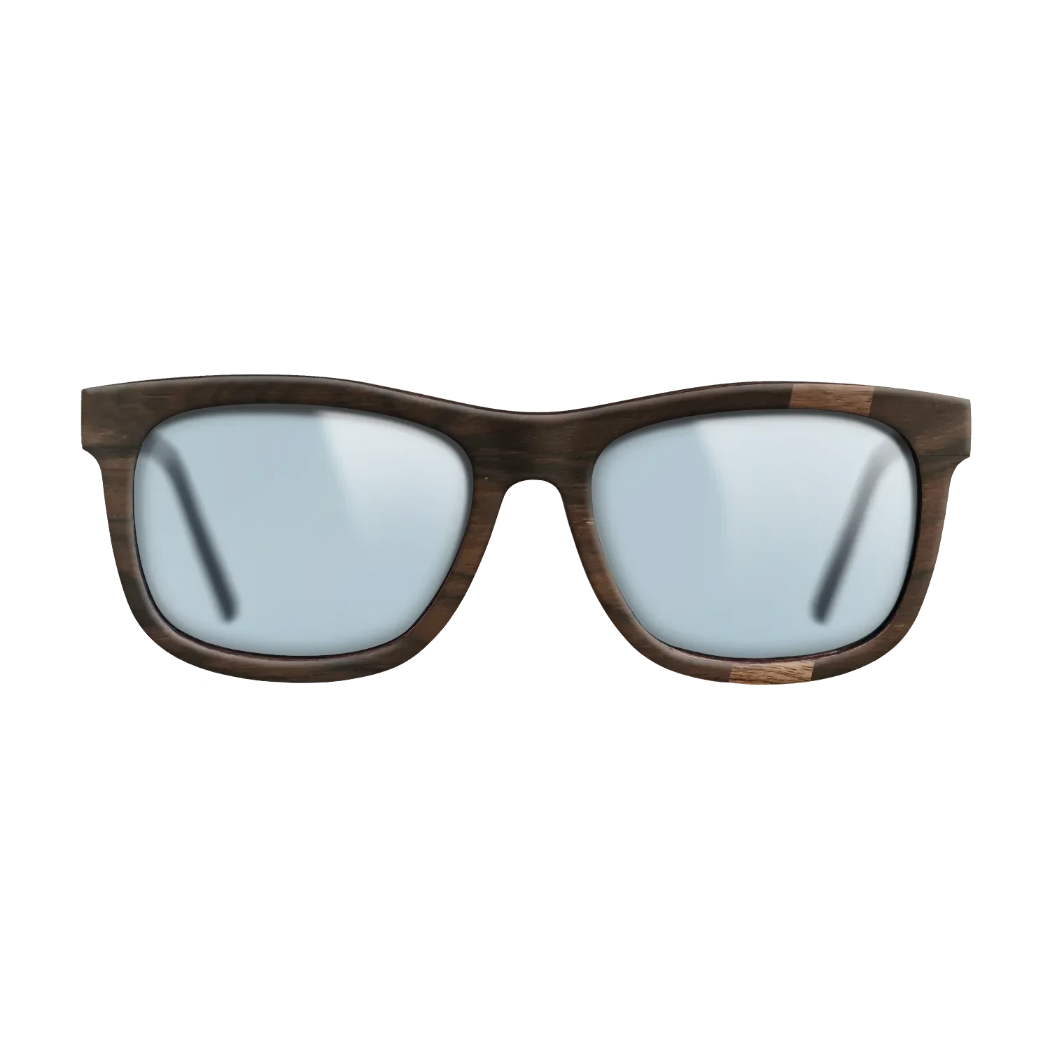 Walnut Claro Light,Ziricote Dark Quartered: Wedge - The Hero - Square - SIRIS wood optic