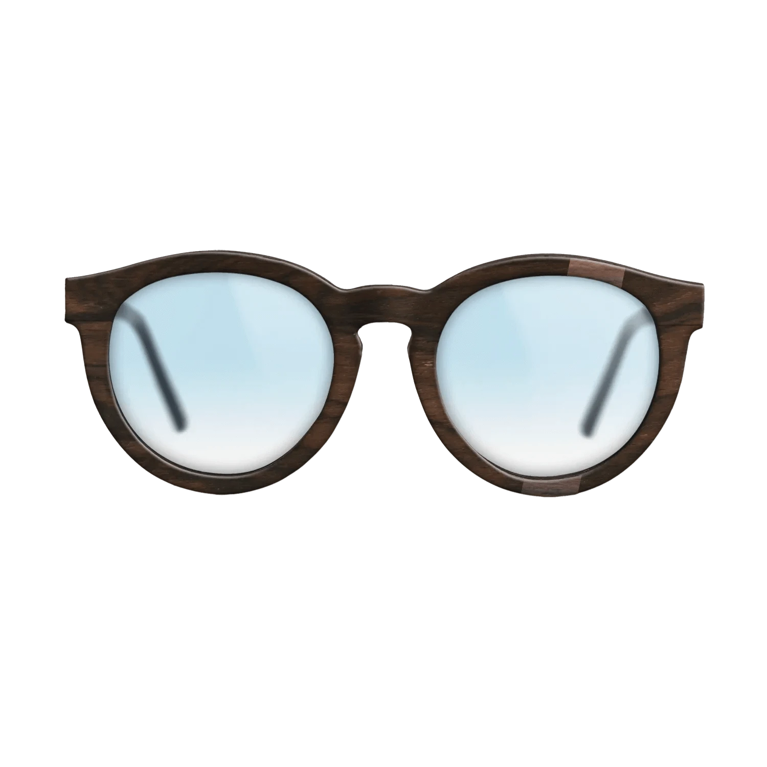 Rosewood Reconstituted,Ziricote Dark Quartered: Wedge - The Rebel - Round - SIRIS wood optic