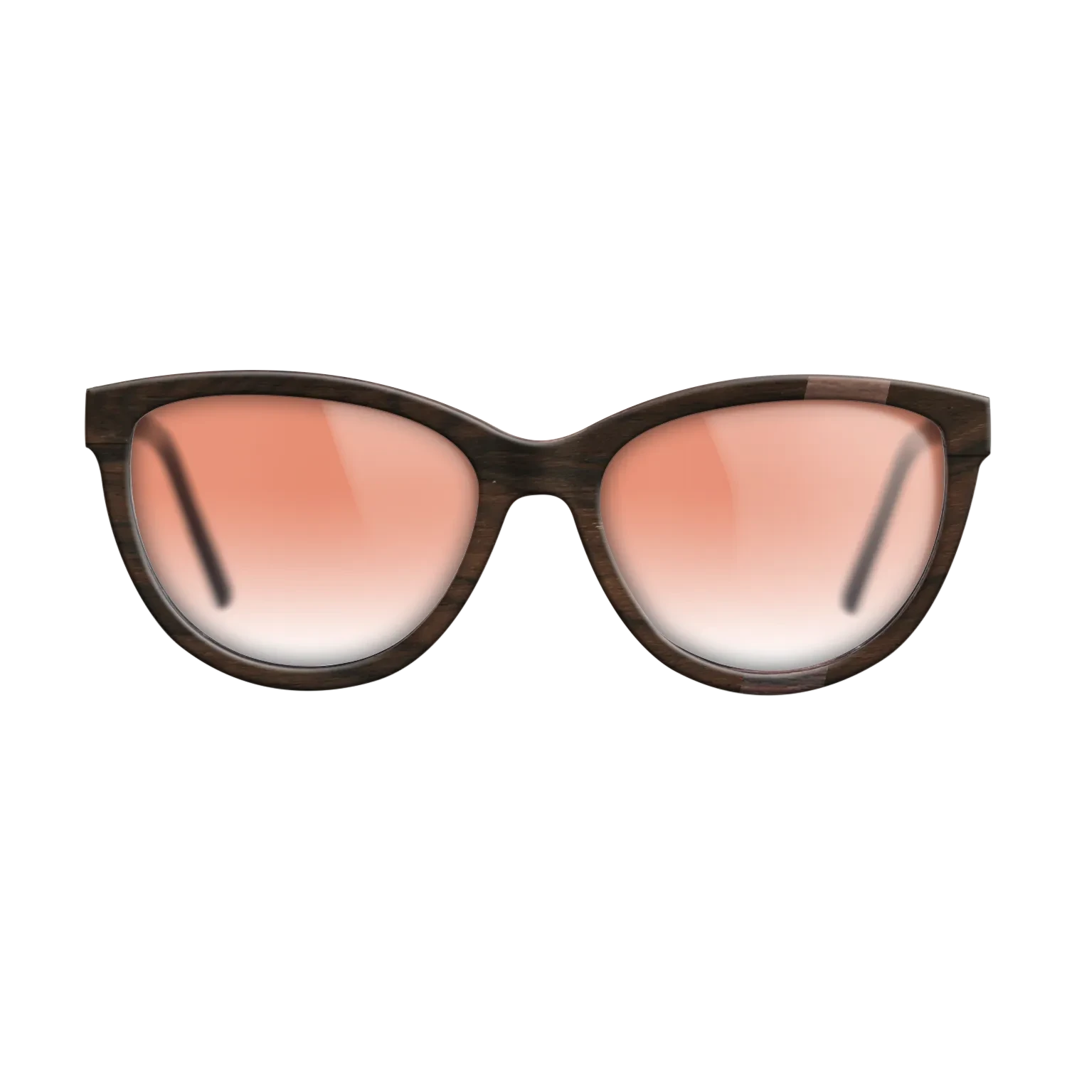 Rosewood Reconstituted,Ziricote Dark Quartered: Wedge - The Maiden - Cat - SIRIS wood optic