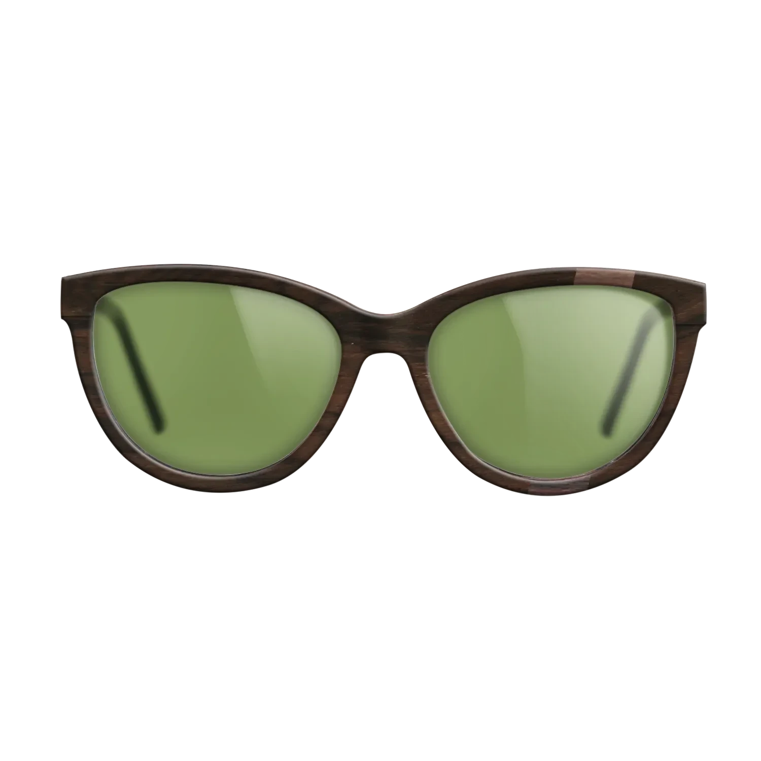 Rosewood Reconstituted,Ziricote Dark Quartered: Wedge - The Maiden - Cat - SIRIS wood optic