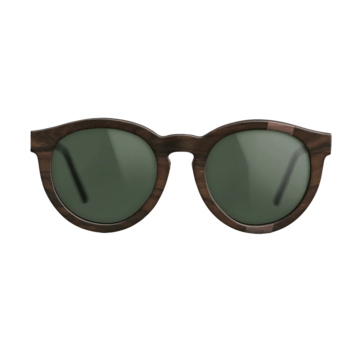 Rosewood Reconstituted,Ziricote Dark Quartered: Wedge - The Rebel - Round - SIRIS wood optic