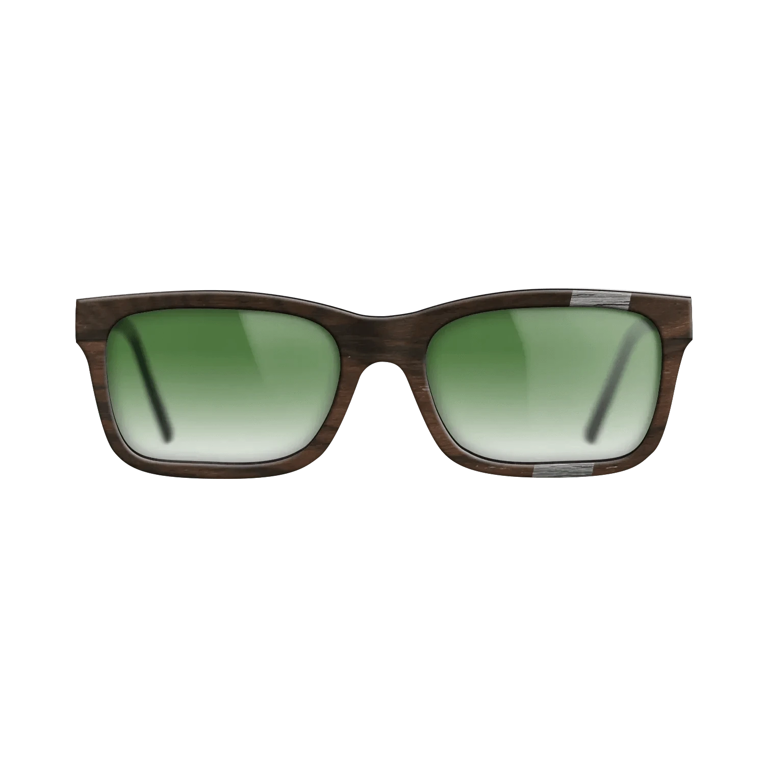 Poplar Dyed: Grey,Ziricote Dark Quartered: Wedge - The Sage - Rectangle - SIRIS wood optic