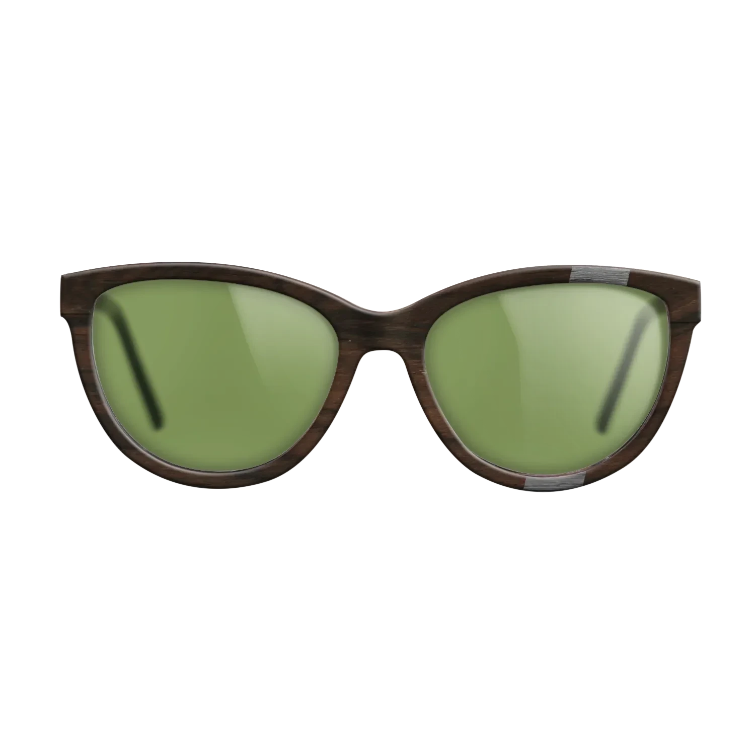 Poplar Dyed: Grey,Ziricote Dark Quartered: Wedge - The Maiden - Cat - SIRIS wood optic