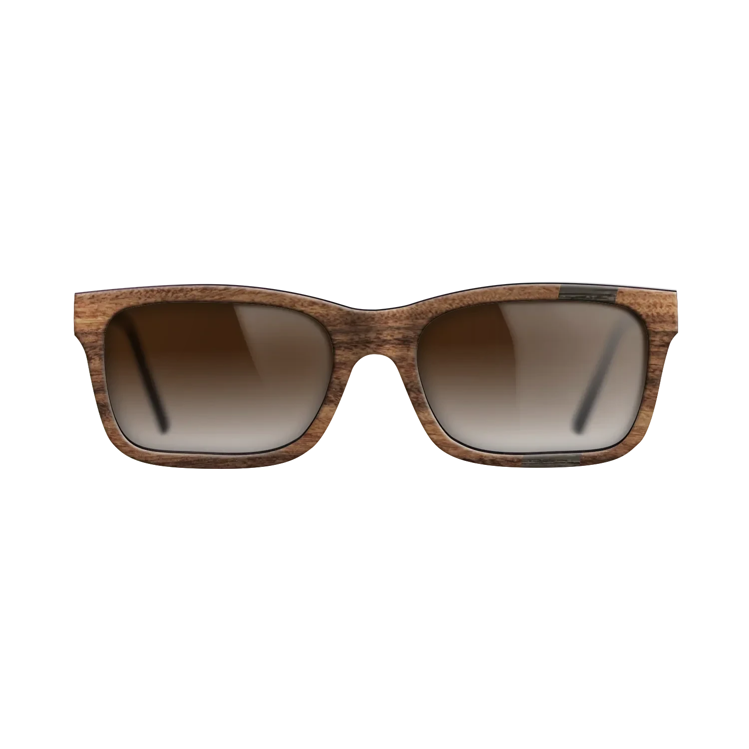 Walnut Claro Dark,Fumed Oak: Wedge - The Sage - Rectangle - SIRIS wood optic