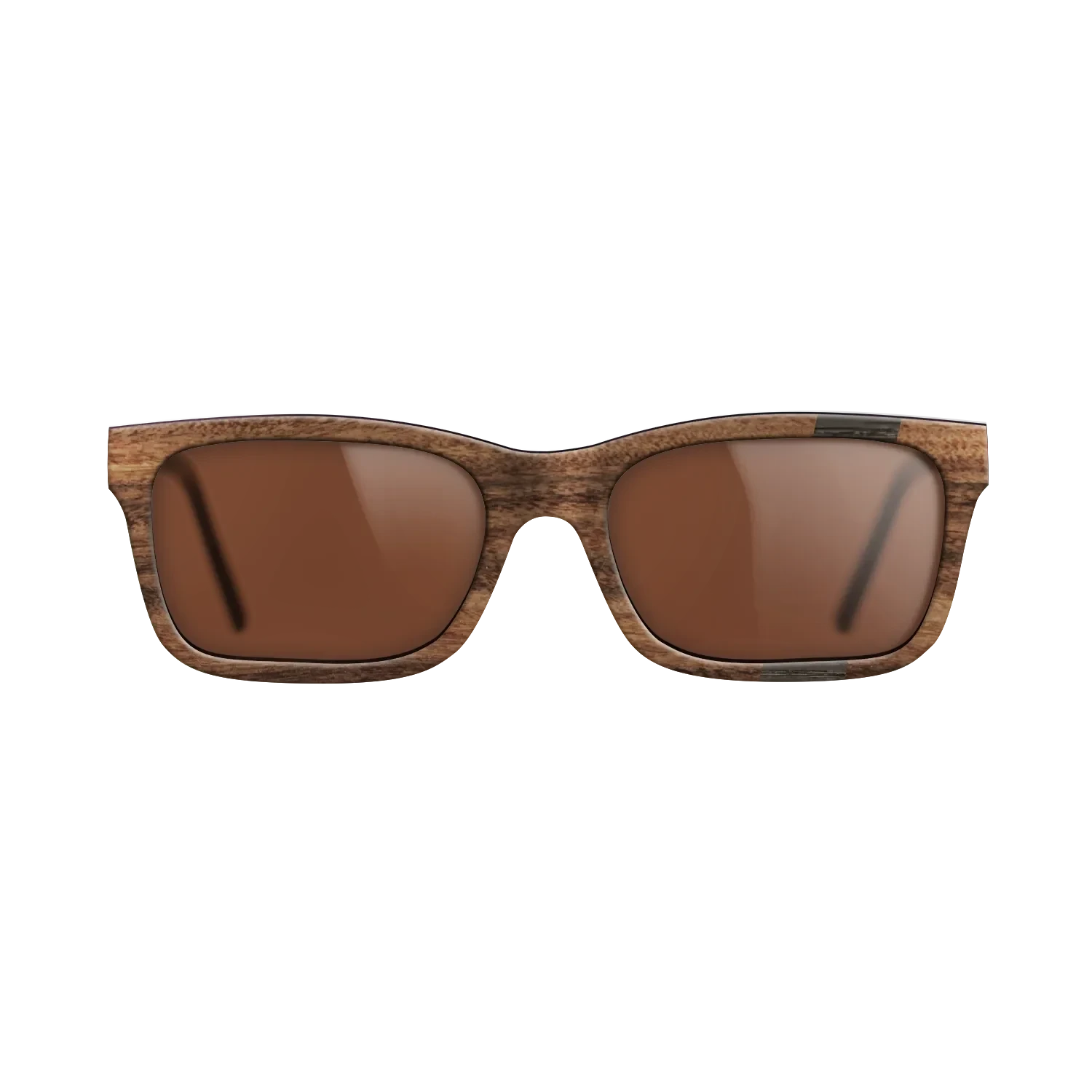 Walnut Claro Dark,Fumed Oak: Wedge - The Sage - Rectangle - SIRIS wood optic