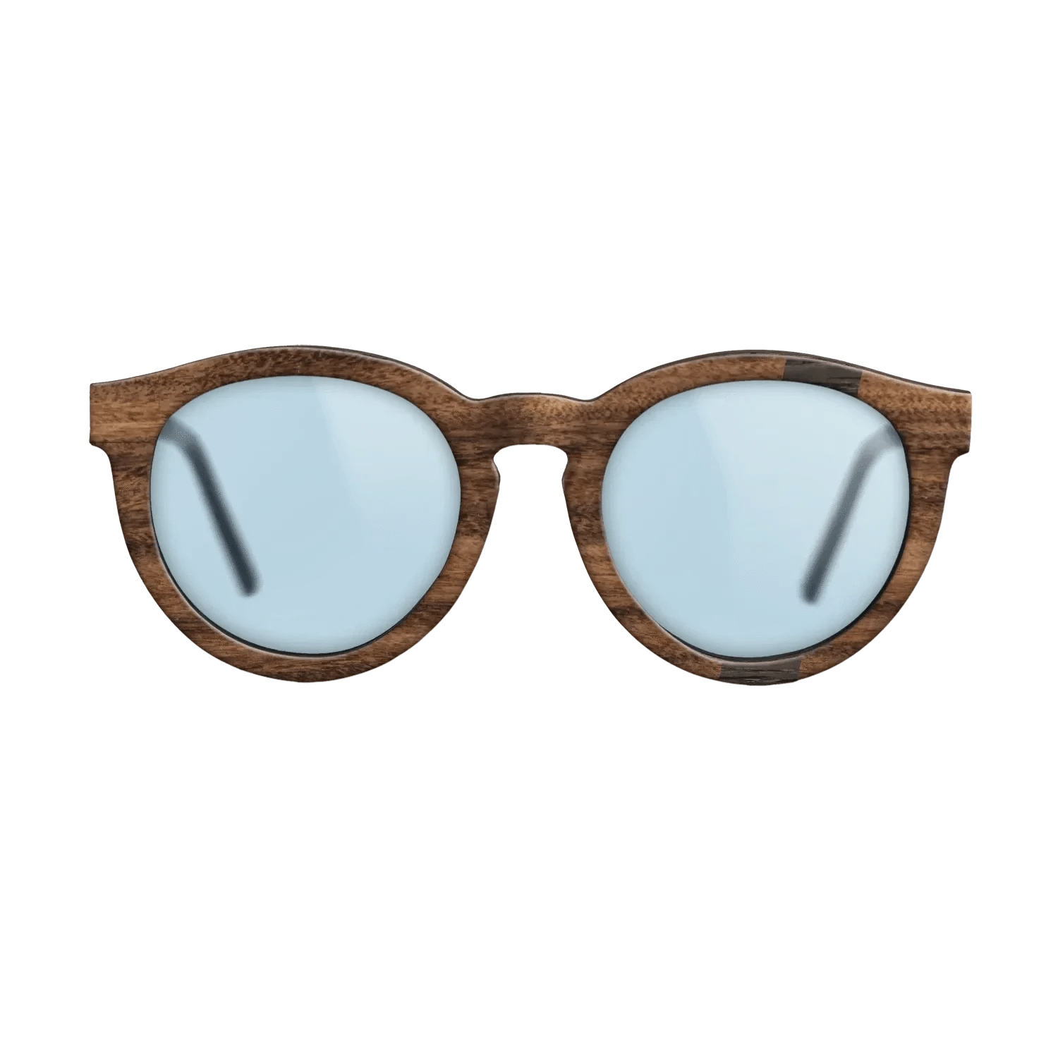 Walnut Claro Dark,Fumed Oak: Wedge - The Rebel - Round - SIRIS wood optic