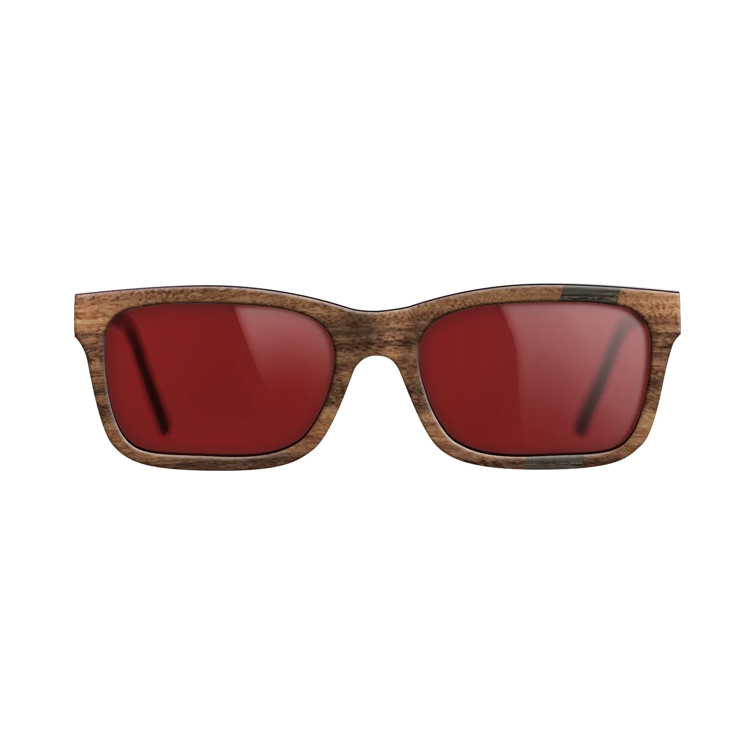 Walnut Claro Dark,Fumed Oak: Wedge - The Sage - Rectangle - SIRIS wood optic