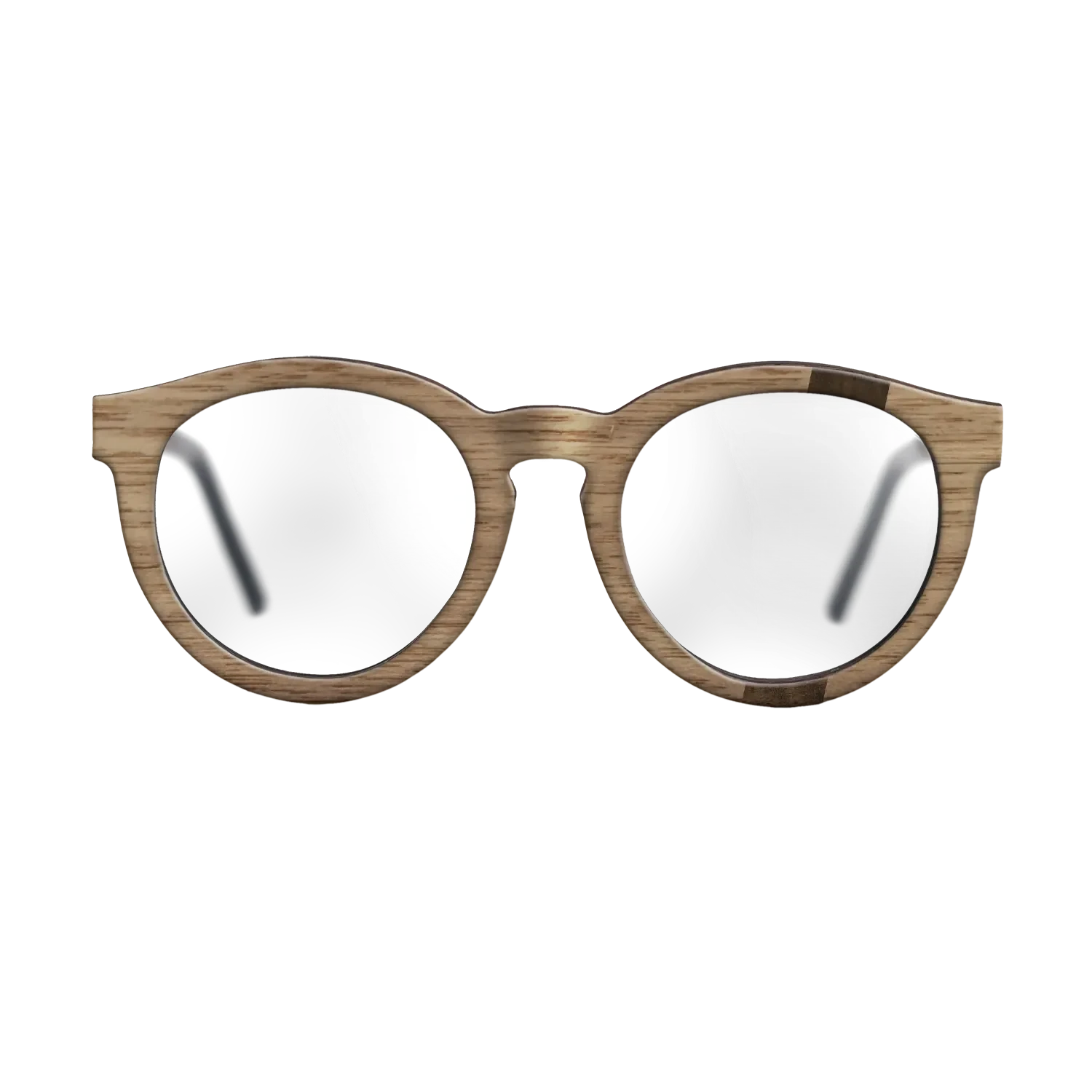 Walnut: Straight Grain,Fumed Eucalyptus: Wedge - The Rebel - Round - SIRIS wood optic