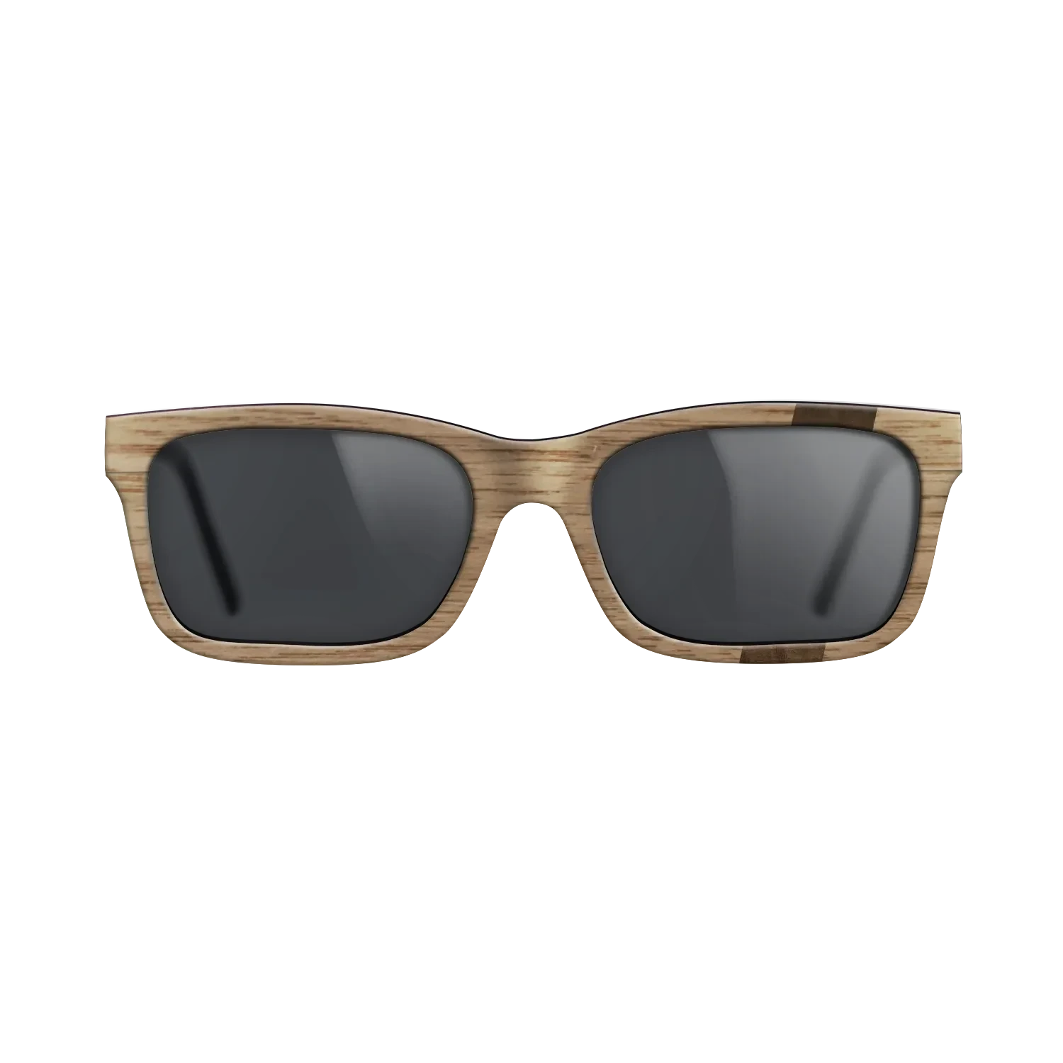 Walnut: Straight Grain,Fumed Eucalyptus: Wedge - The Sage - Rectangle - SIRIS wood optic