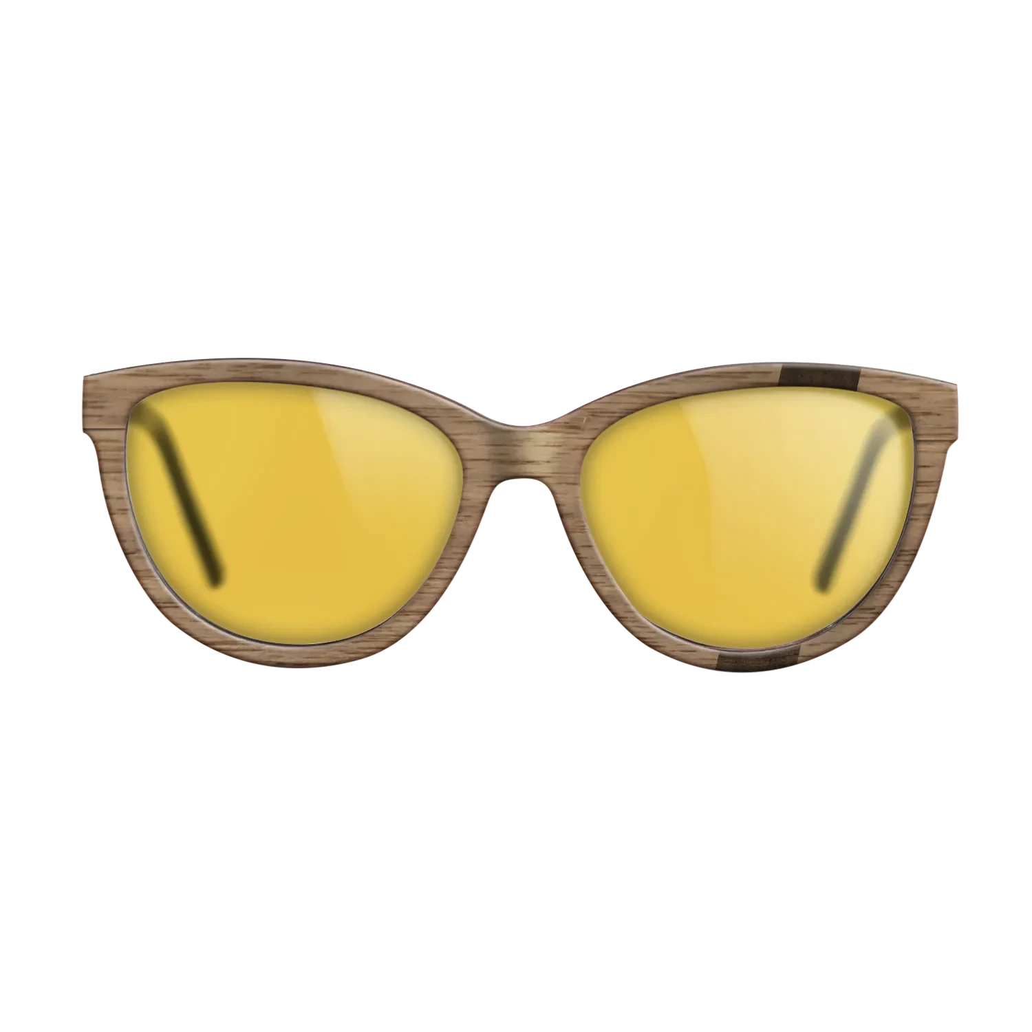 Walnut: Straight Grain,Fumed Eucalyptus: Wedge - The Maiden - Cat - SIRIS wood optic