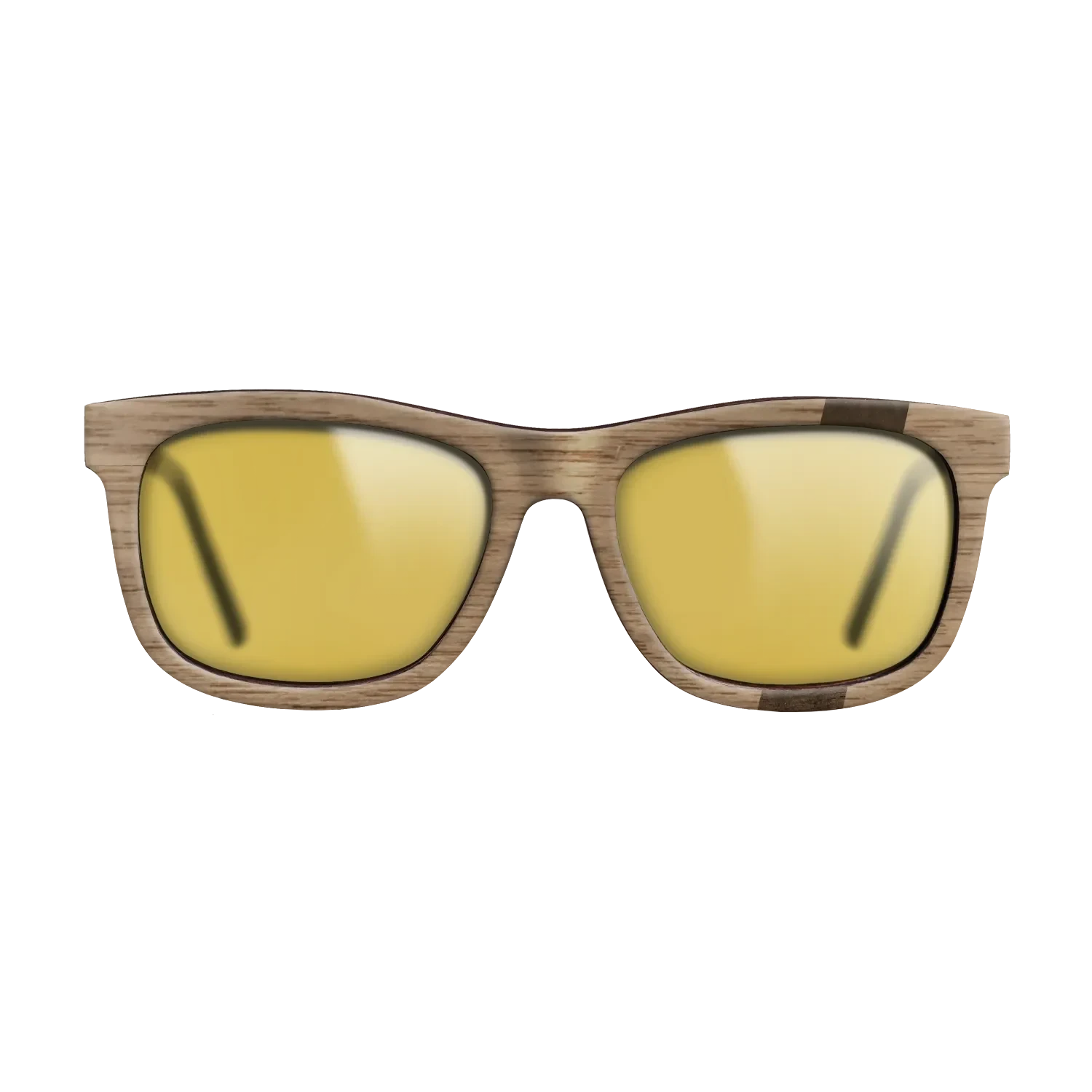 Walnut: Straight Grain,Fumed Eucalyptus: Wedge - The Hero - Square - SIRIS wood optic