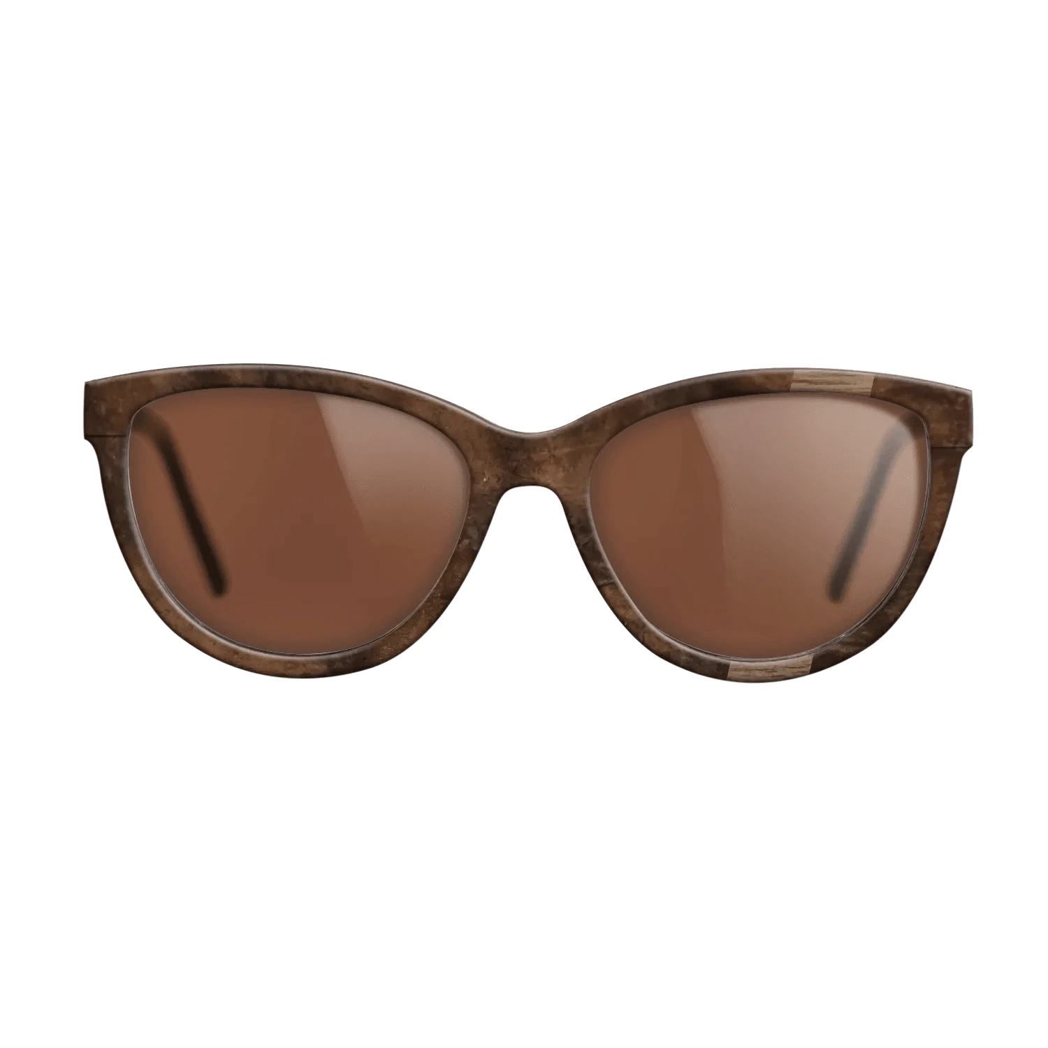 Walnut: Straight Grain,Walnut Burl: Wedge - The Maiden - Cat - SIRIS wood optic