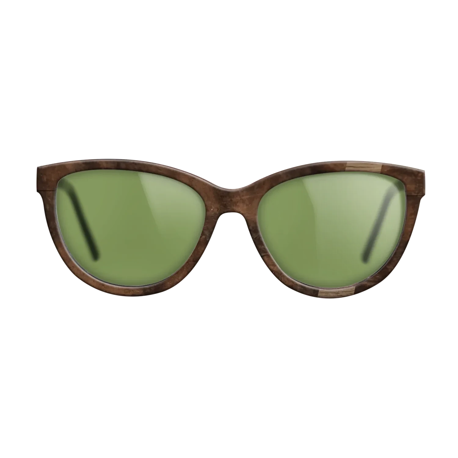 Walnut: Straight Grain,Walnut Burl: Wedge - The Maiden - Cat - SIRIS wood optic