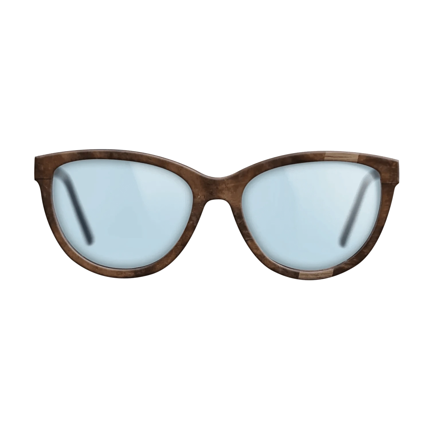 Walnut: Straight Grain,Walnut Burl: Wedge - The Maiden - Cat - SIRIS wood optic