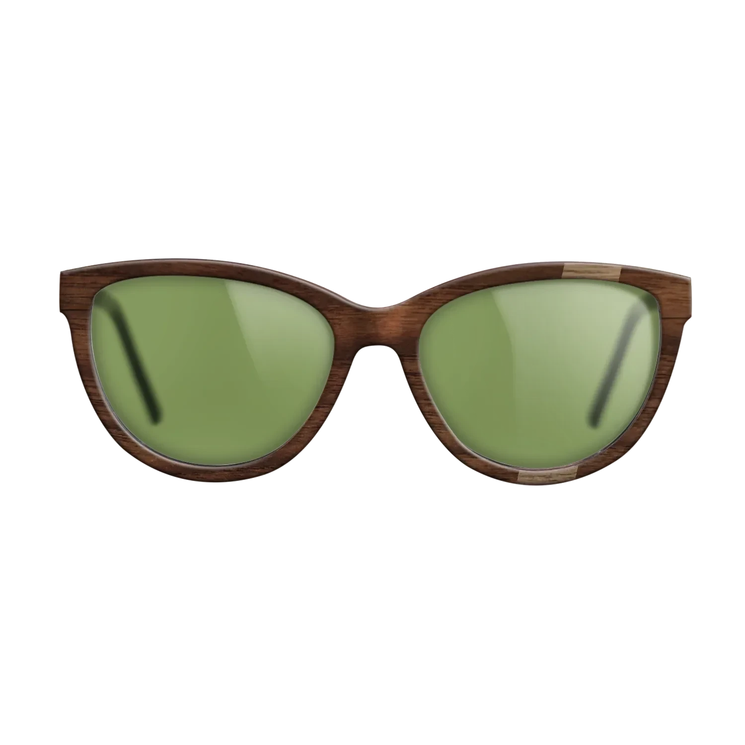 Walnut: Straight Grain,Walnut Claro Dark: Wedge - The Maiden - Cat - SIRIS wood optic