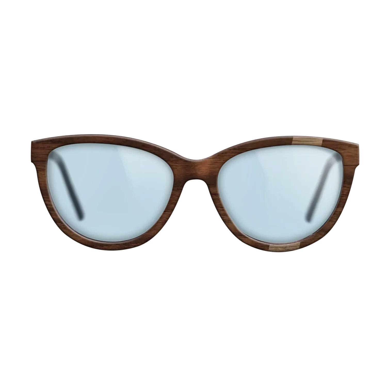 Walnut: Straight Grain,Walnut Claro Dark: Wedge - The Maiden - Cat - SIRIS wood optic