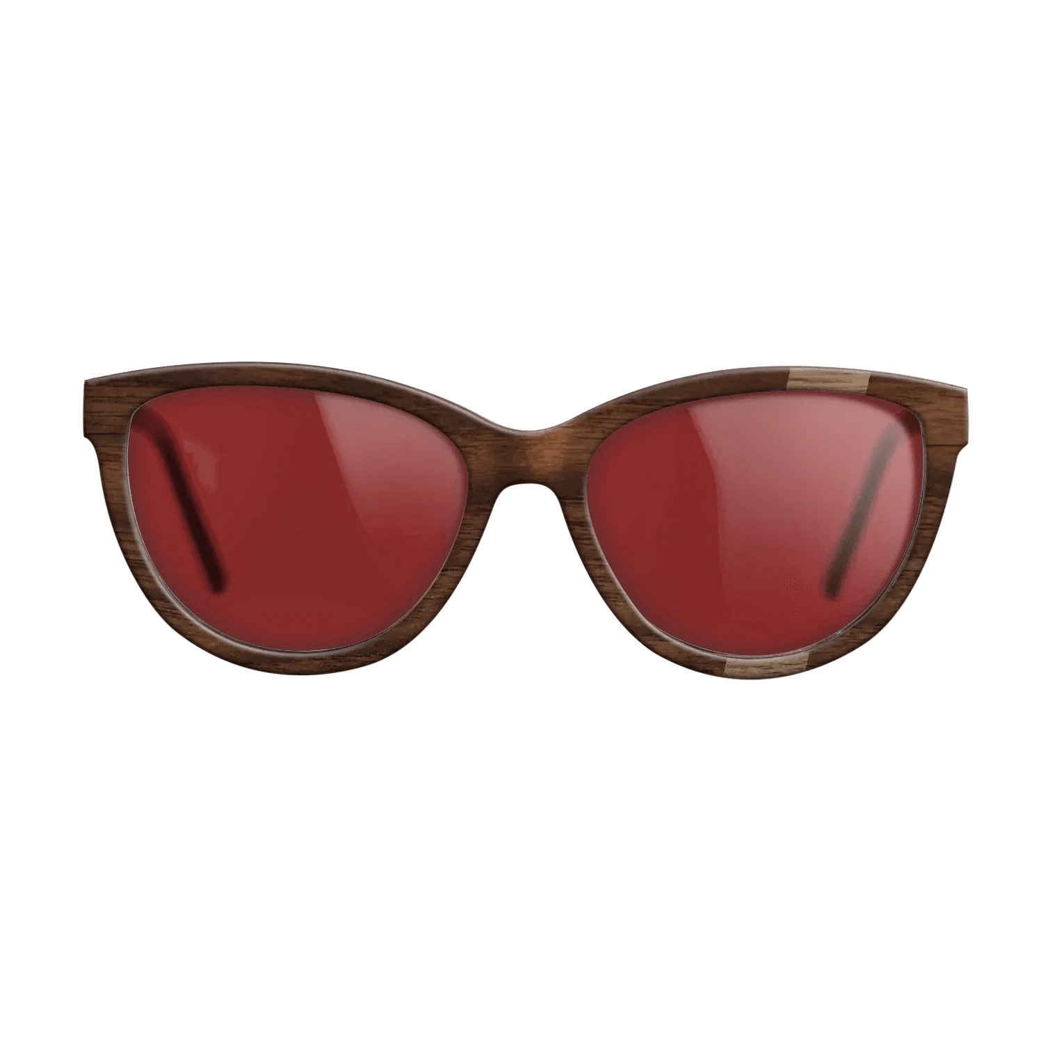 Walnut: Straight Grain,Walnut Claro Dark: Wedge - The Maiden - Cat - SIRIS wood optic