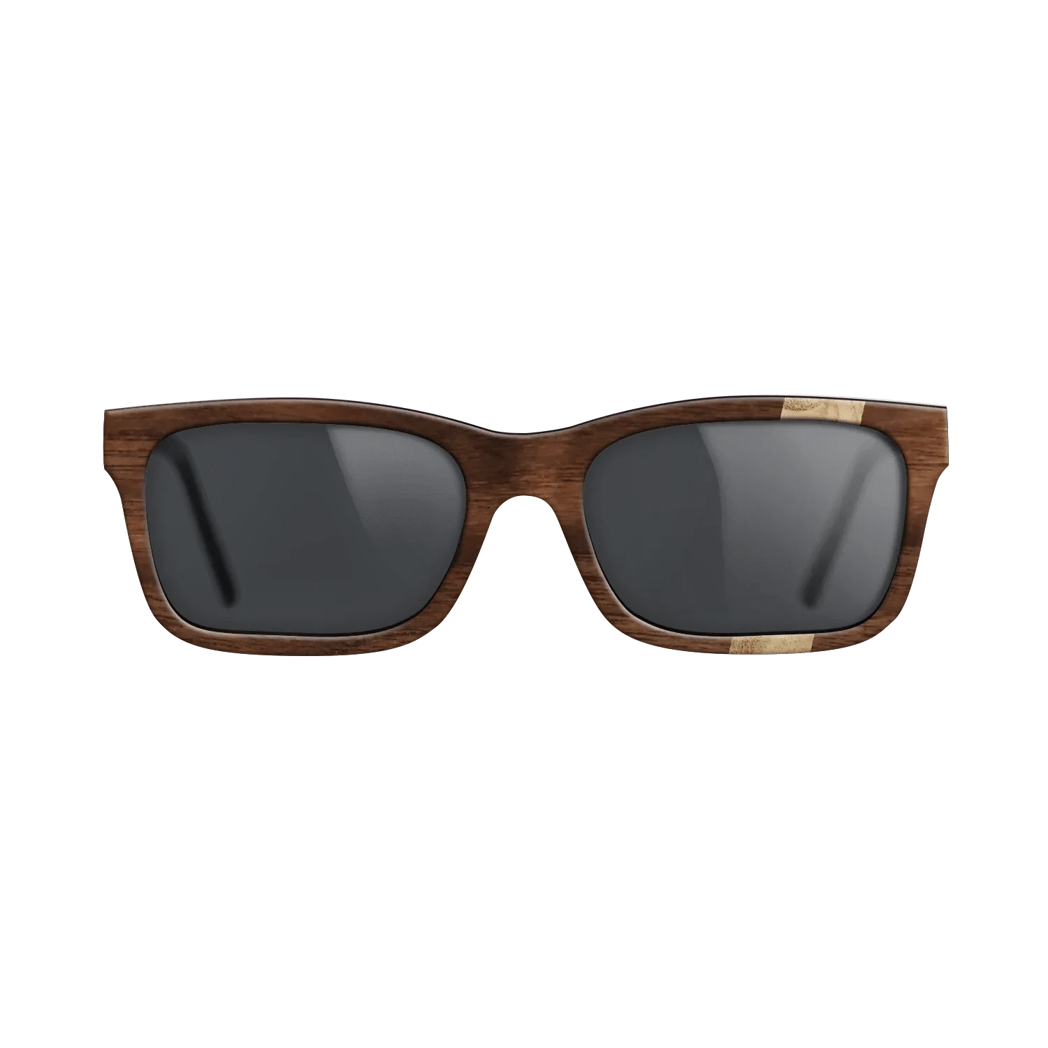 Olive Burl,Walnut Claro Dark: Wedge - The Sage - Rectangle - SIRIS wood optic