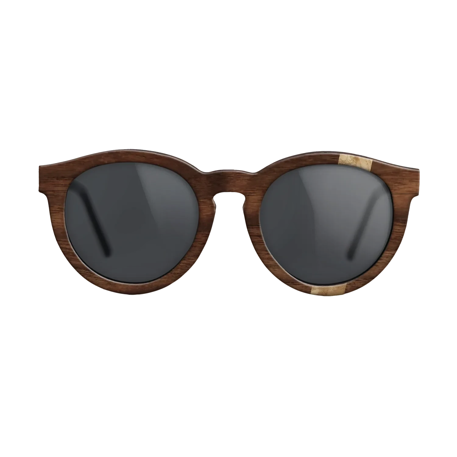 Olive Burl,Walnut Claro Dark: Wedge - The Rebel - Round - SIRIS wood optic