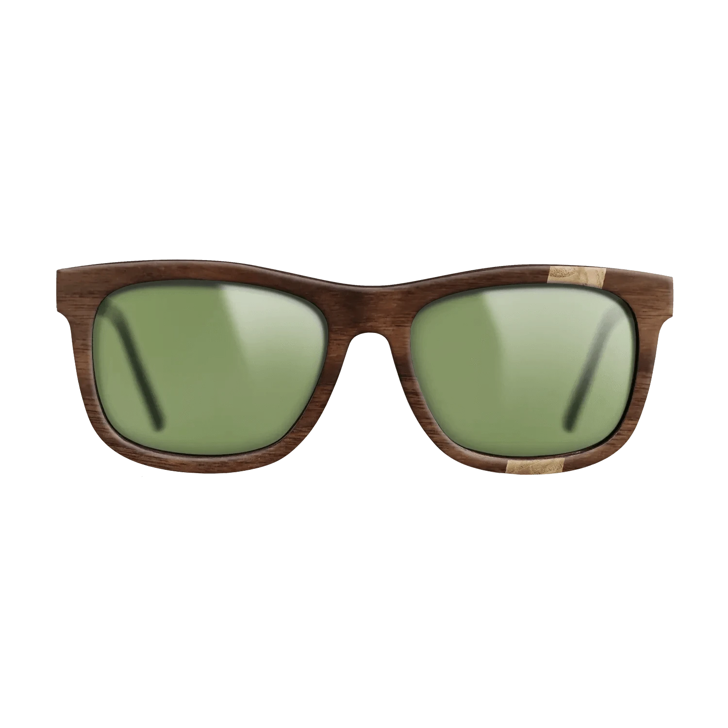 Olive Burl,Walnut Claro Dark: Wedge - The Hero - Square - SIRIS wood optic