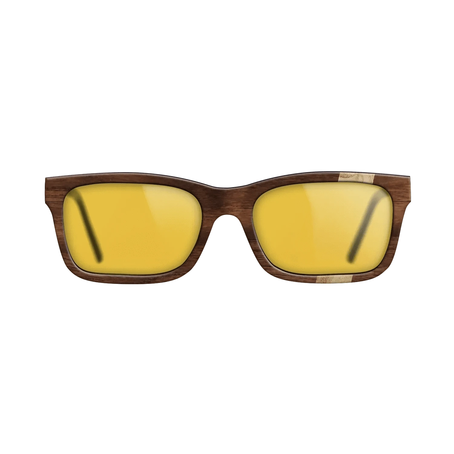 Olive Burl,Walnut Claro Dark: Wedge - The Sage - Rectangle - SIRIS wood optic