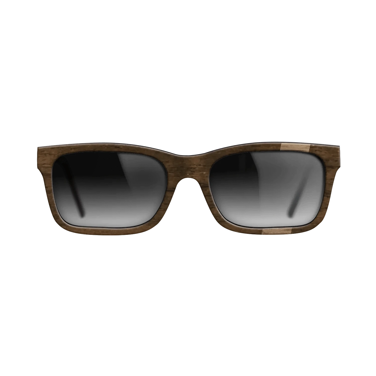 Walnut: Straight Grain,Ziricote Dark Quartered: Wedge - The Sage - Rectangle - SIRIS wood optic