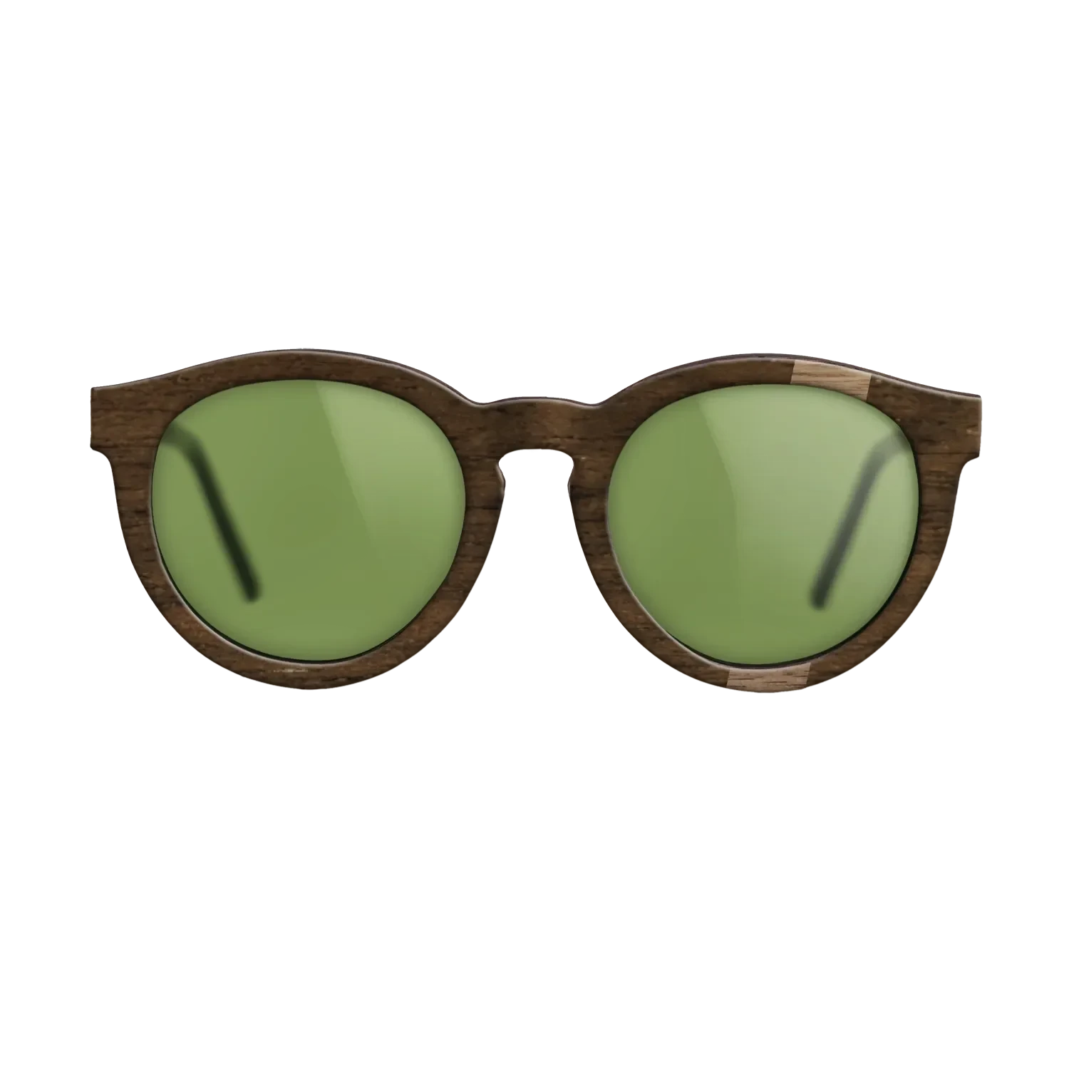 Walnut: Straight Grain,Ziricote Dark Quartered: Wedge - The Rebel - Round - SIRIS wood optic