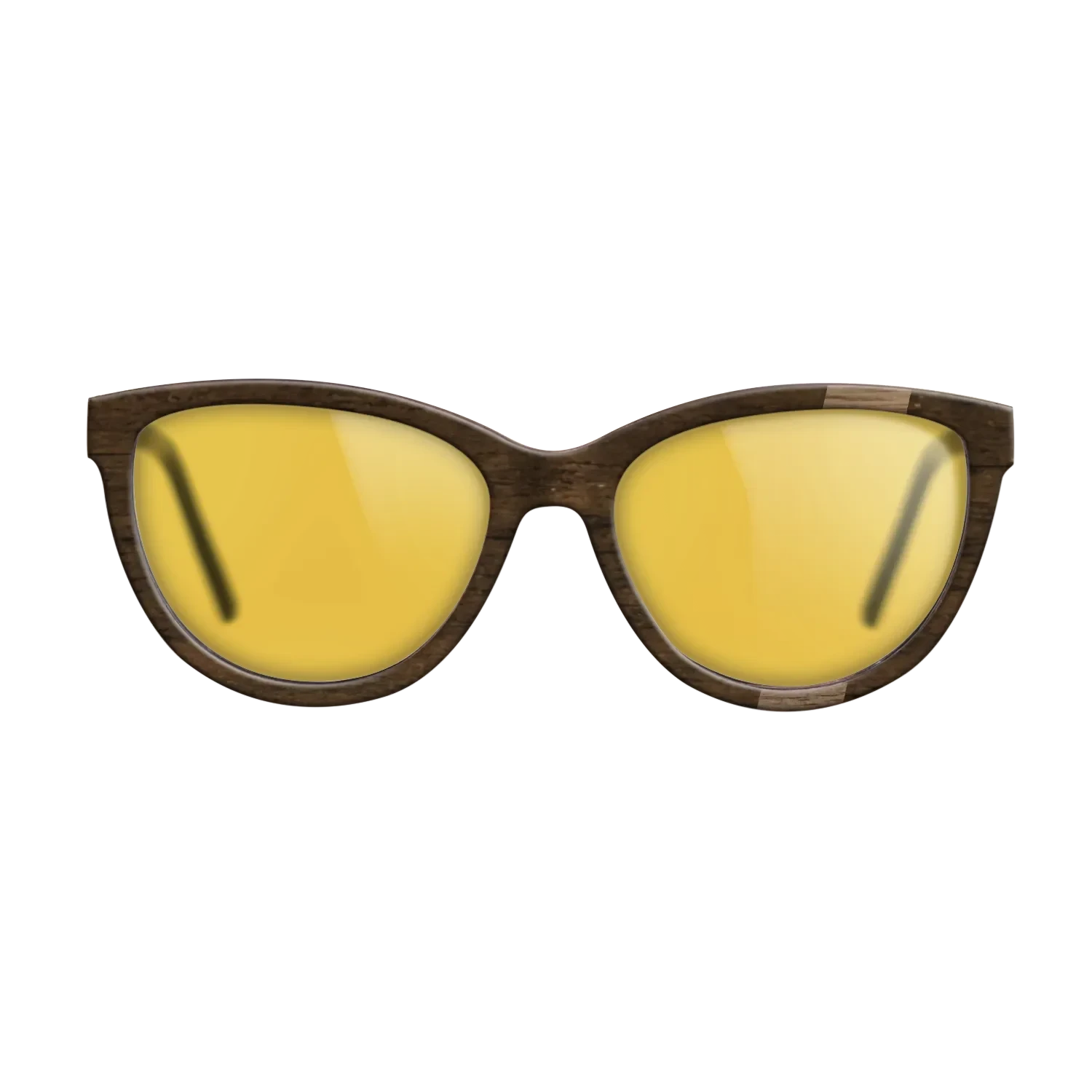 Walnut: Straight Grain,Ziricote Dark Quartered: Wedge - The Maiden - Cat - SIRIS wood optic