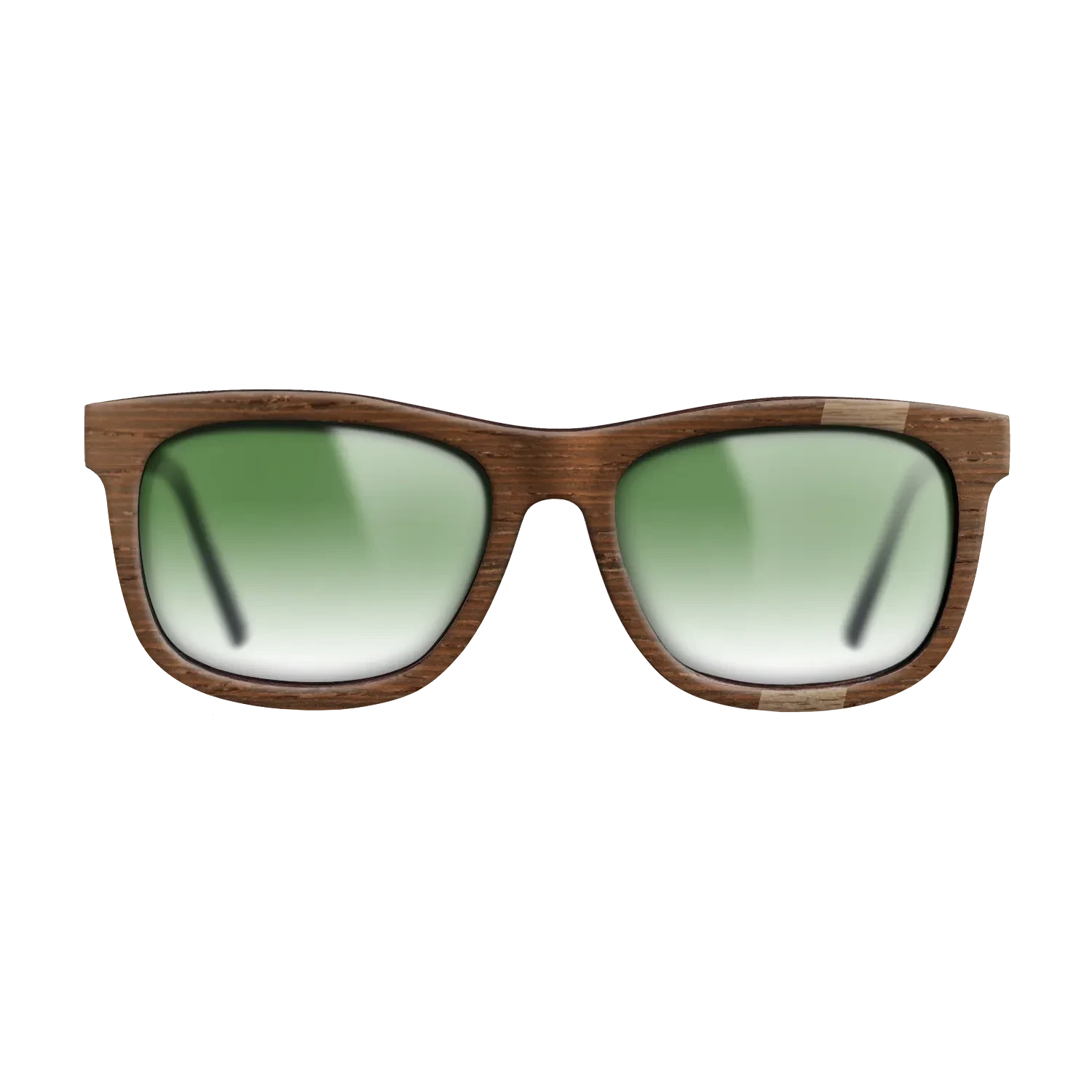Walnut: Straight Grain,Wenge: Wedge - The Hero - Square - SIRIS wood optic
