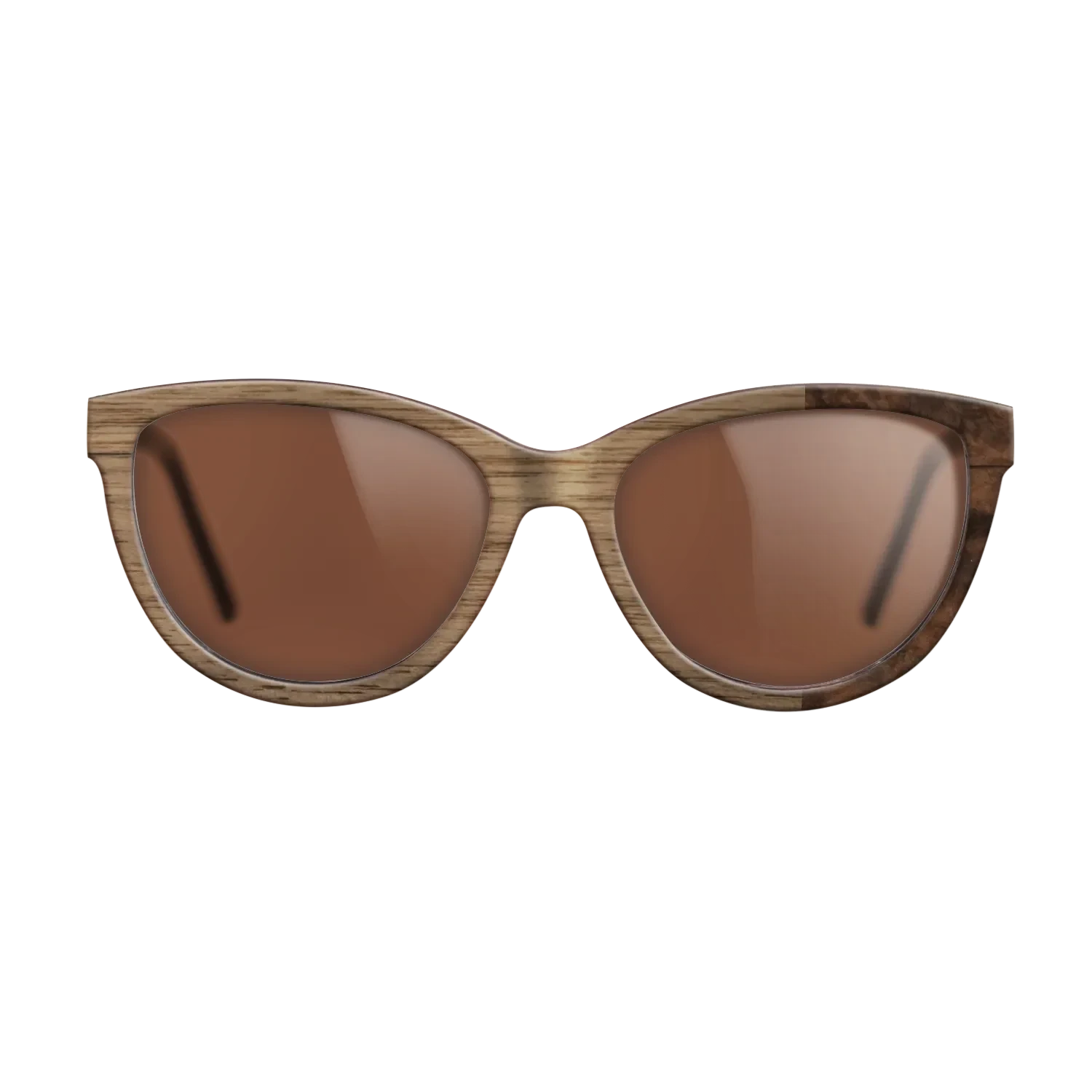 Walnut: Straight Grain,Walnut Burl: Bauhaus - The Maiden - Cat - SIRIS wood optic