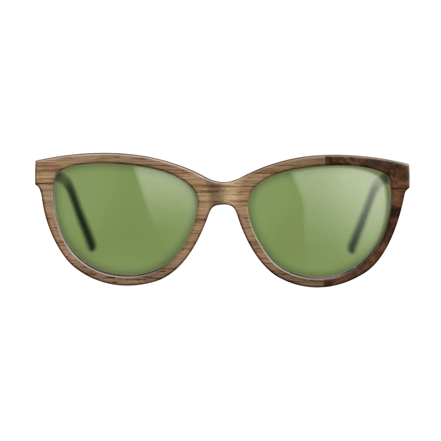 Walnut: Straight Grain,Walnut Burl: Bauhaus - The Maiden - Cat - SIRIS wood optic