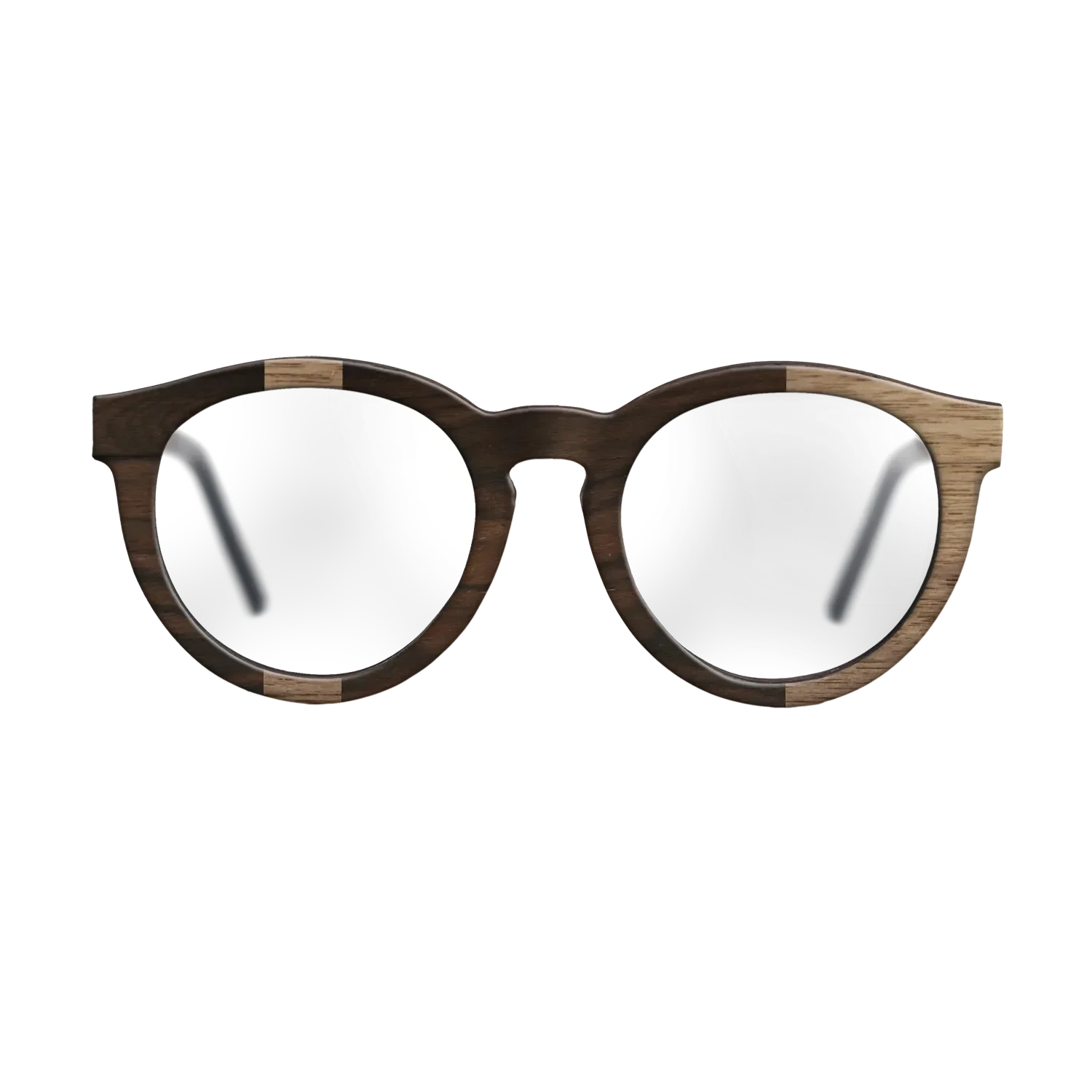 Walnut: Straight Grain,Ziricote Dark Quartered: Diametric - The Rebel - Round - SIRIS wood optic