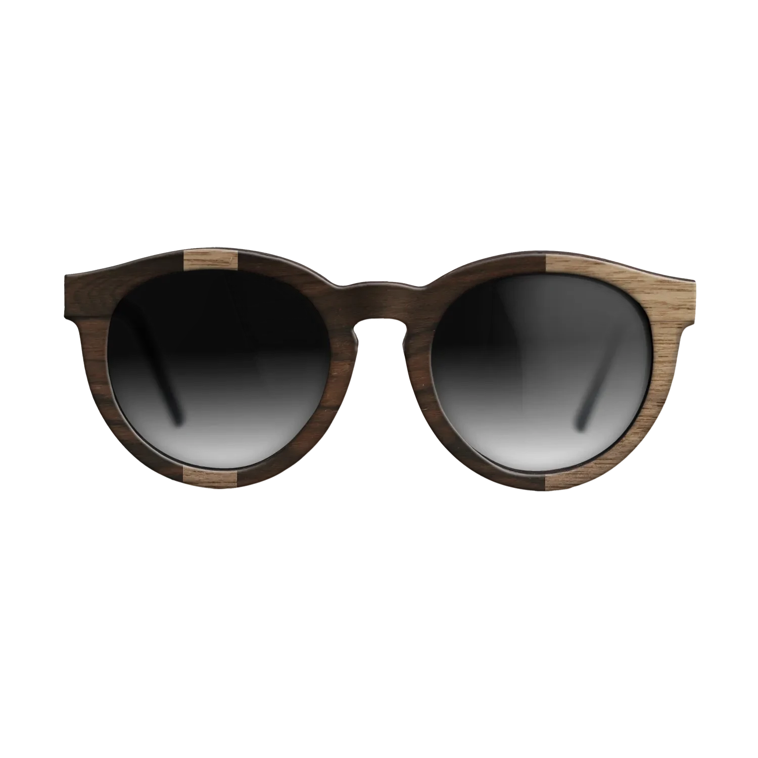 Walnut: Straight Grain,Ziricote Dark Quartered: Diametric - The Rebel - Round - SIRIS wood optic