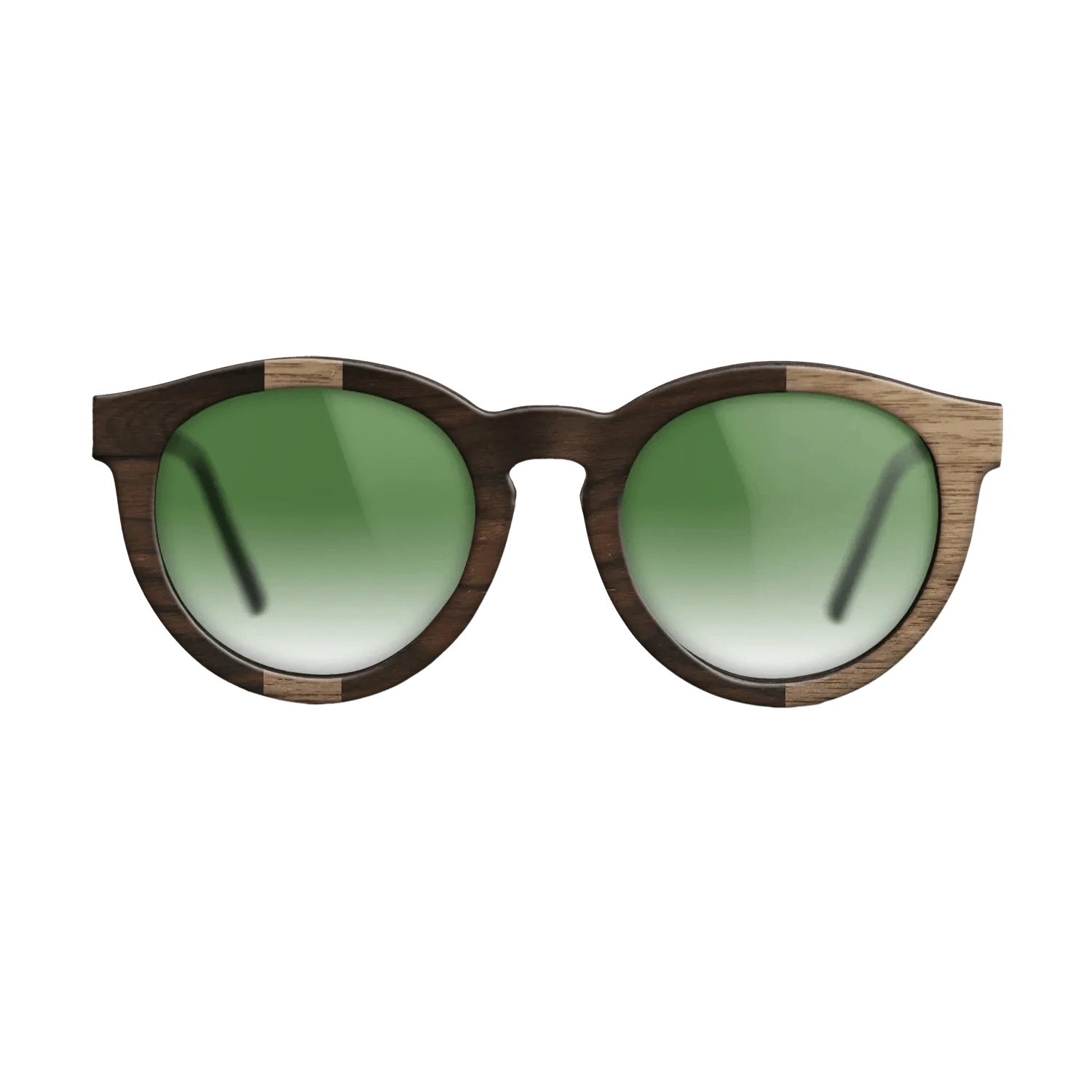 Walnut: Straight Grain,Ziricote Dark Quartered: Diametric - The Rebel - Round - SIRIS wood optic