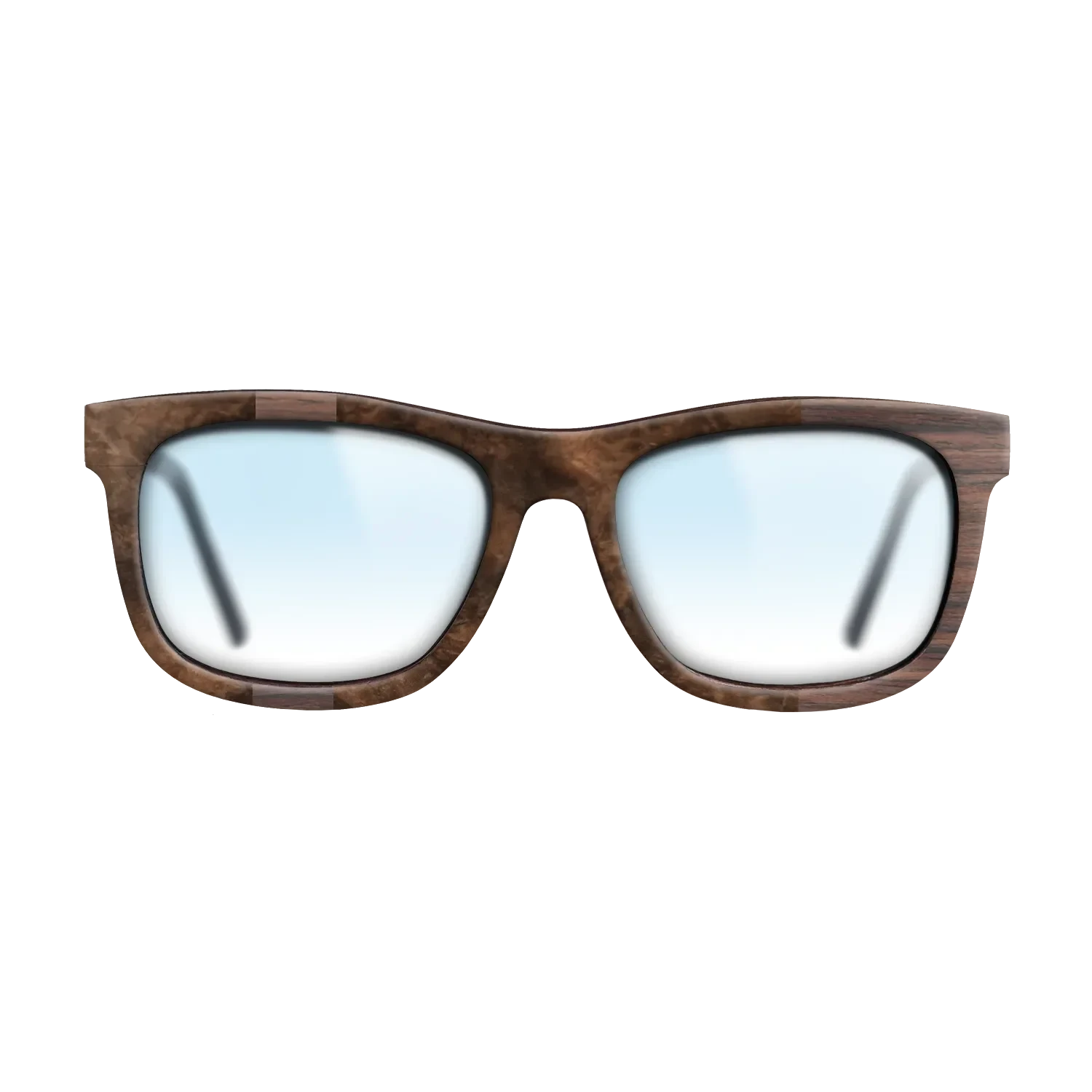 Rosewood Reconstituted,Walnut Burl: Diametric - The Hero - Square - SIRIS wood optic